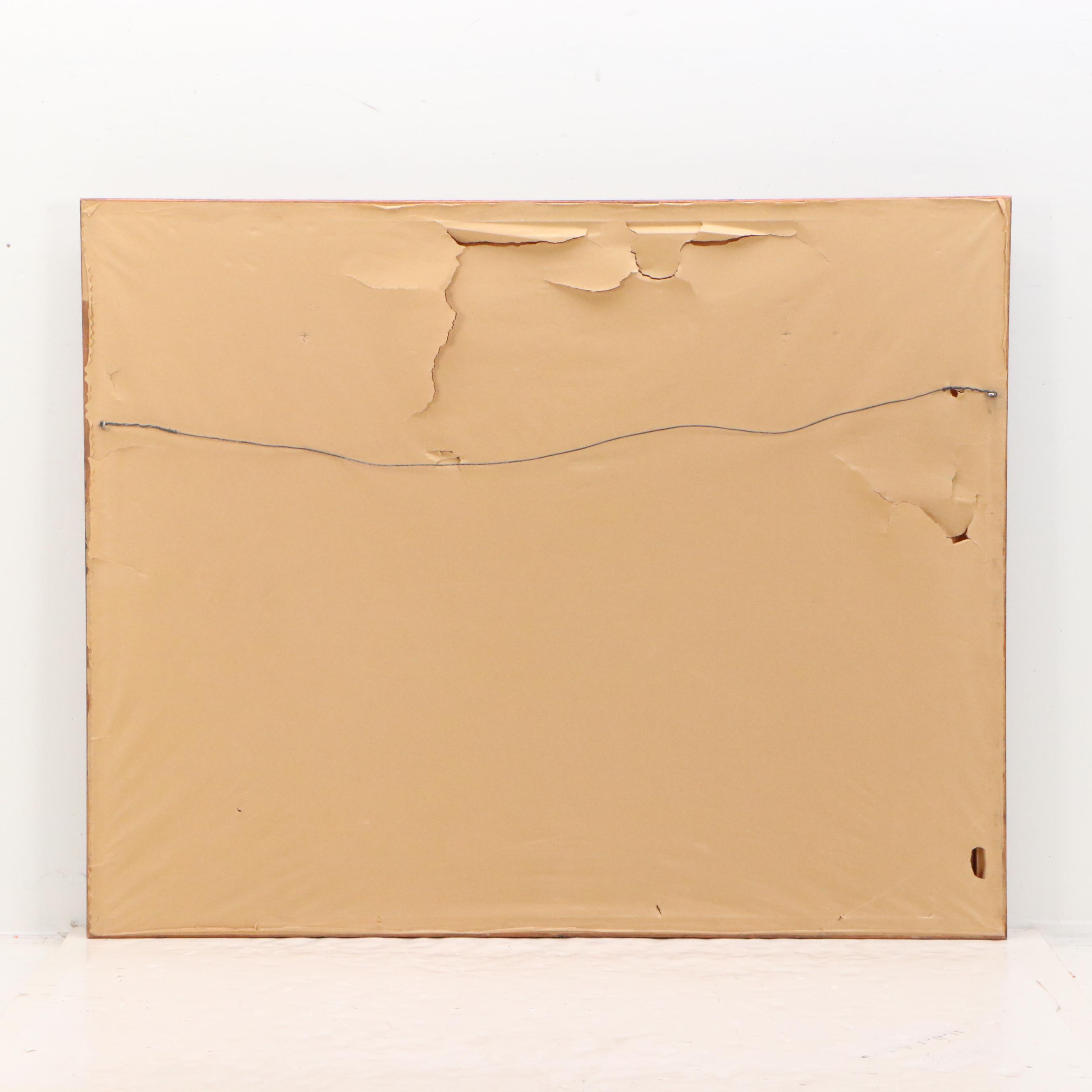 James Axelrod Style Ink and Watercolor Painting of Chicago Skyline