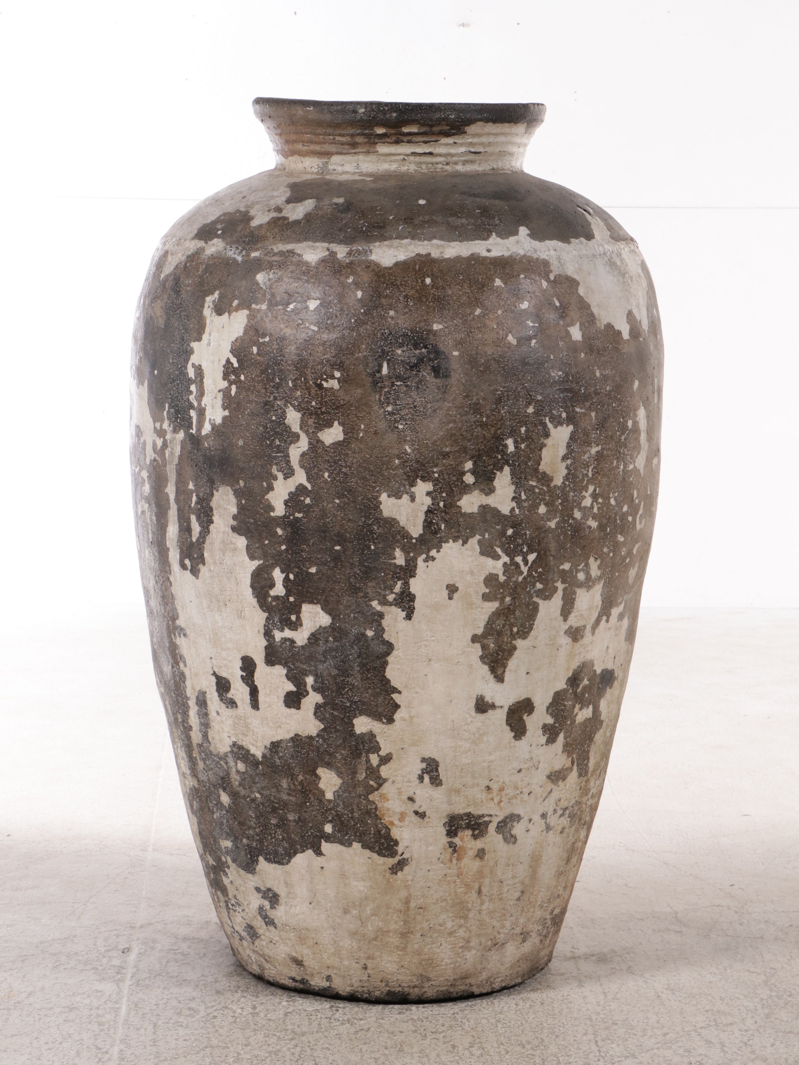 Mediterranean Style Ceramic Storage Jar