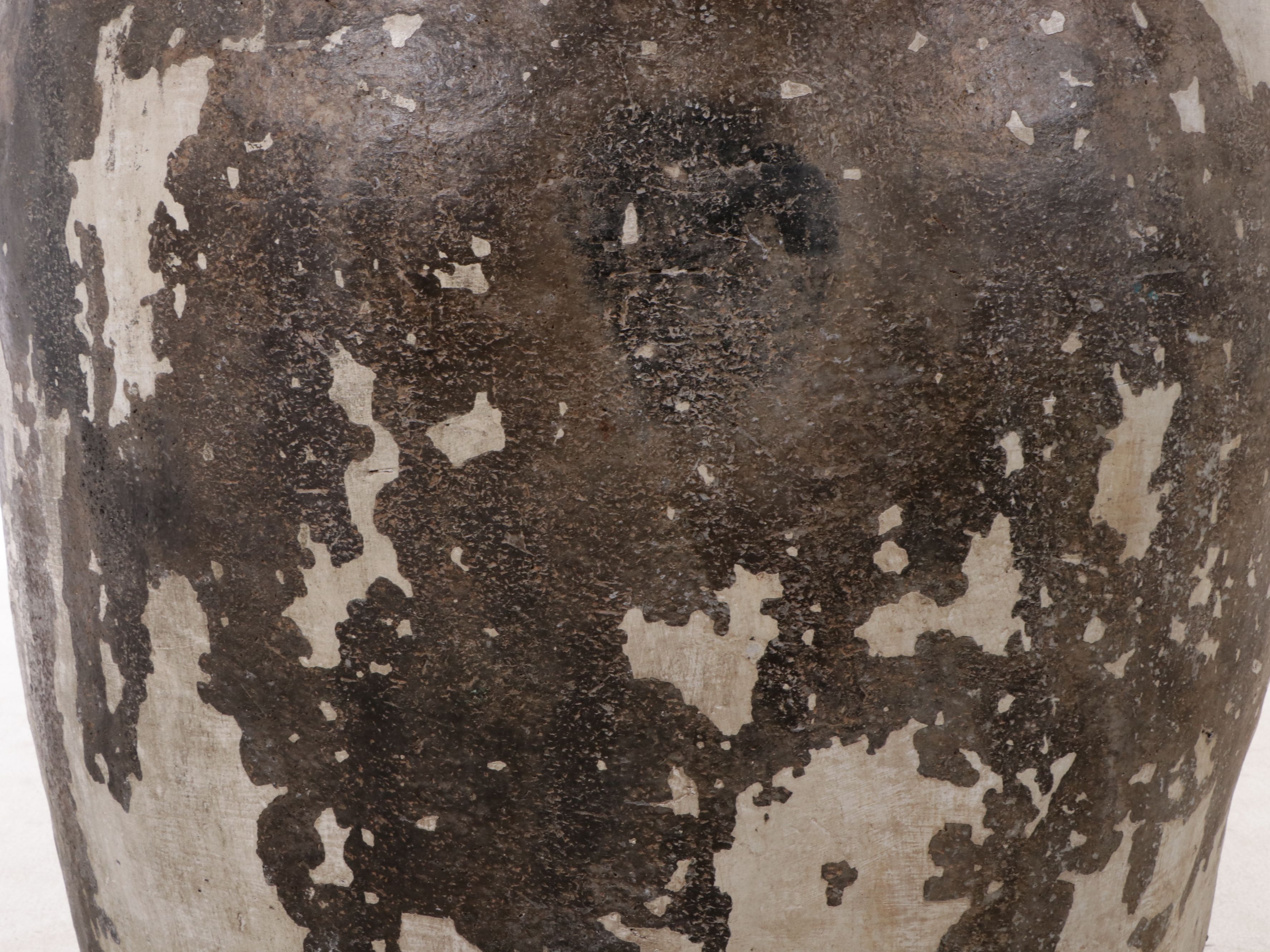 Mediterranean Style Ceramic Storage Jar