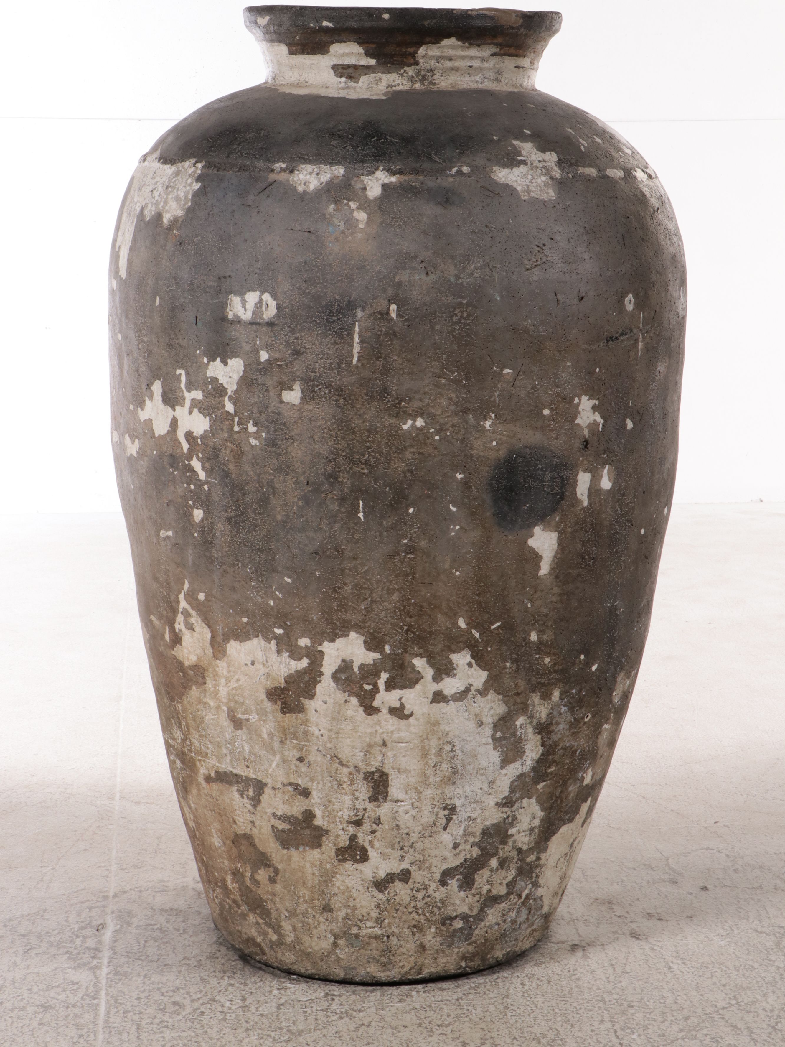 Mediterranean Style Ceramic Storage Jar