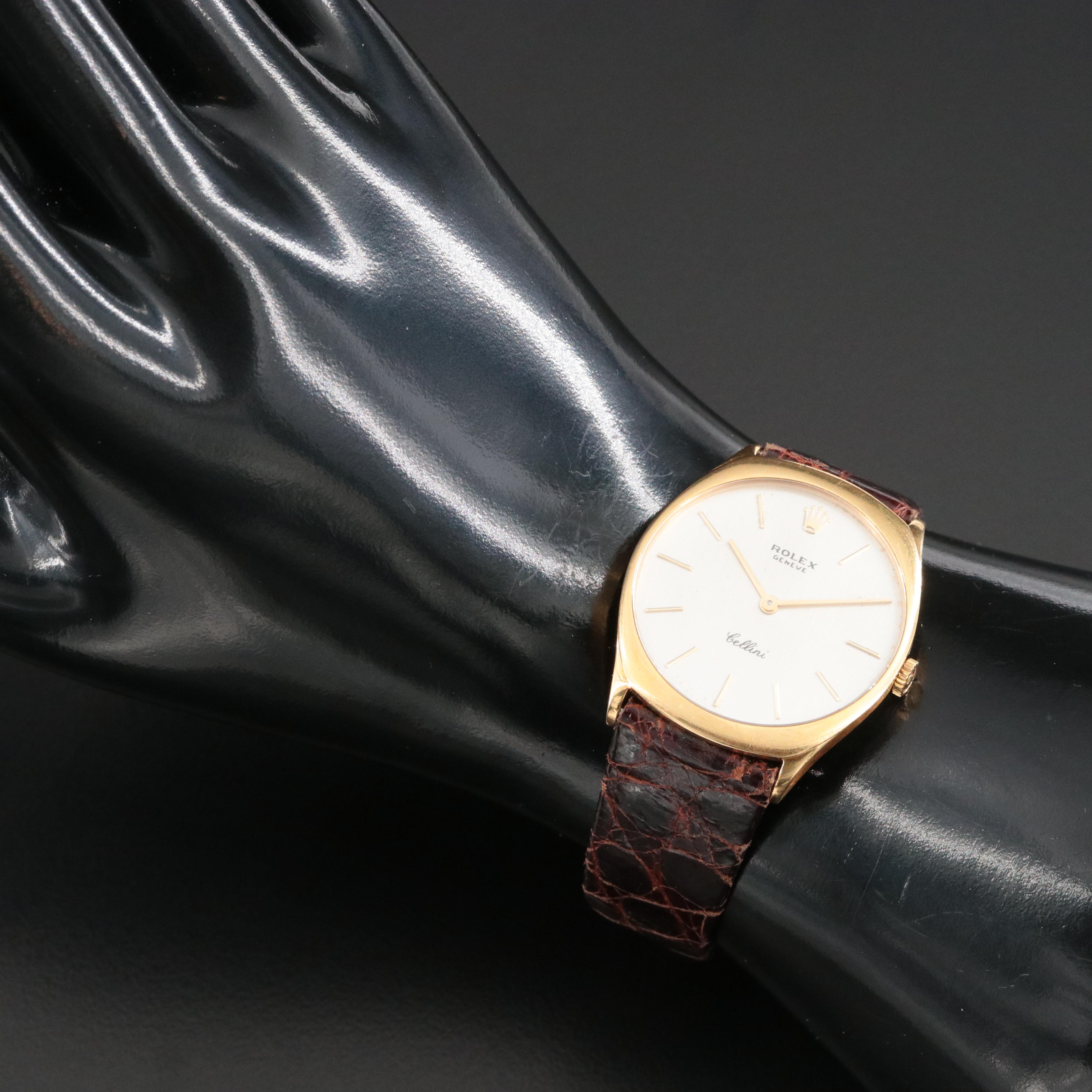 1980 Rolex Cellini 4133 Stem Wind Watch