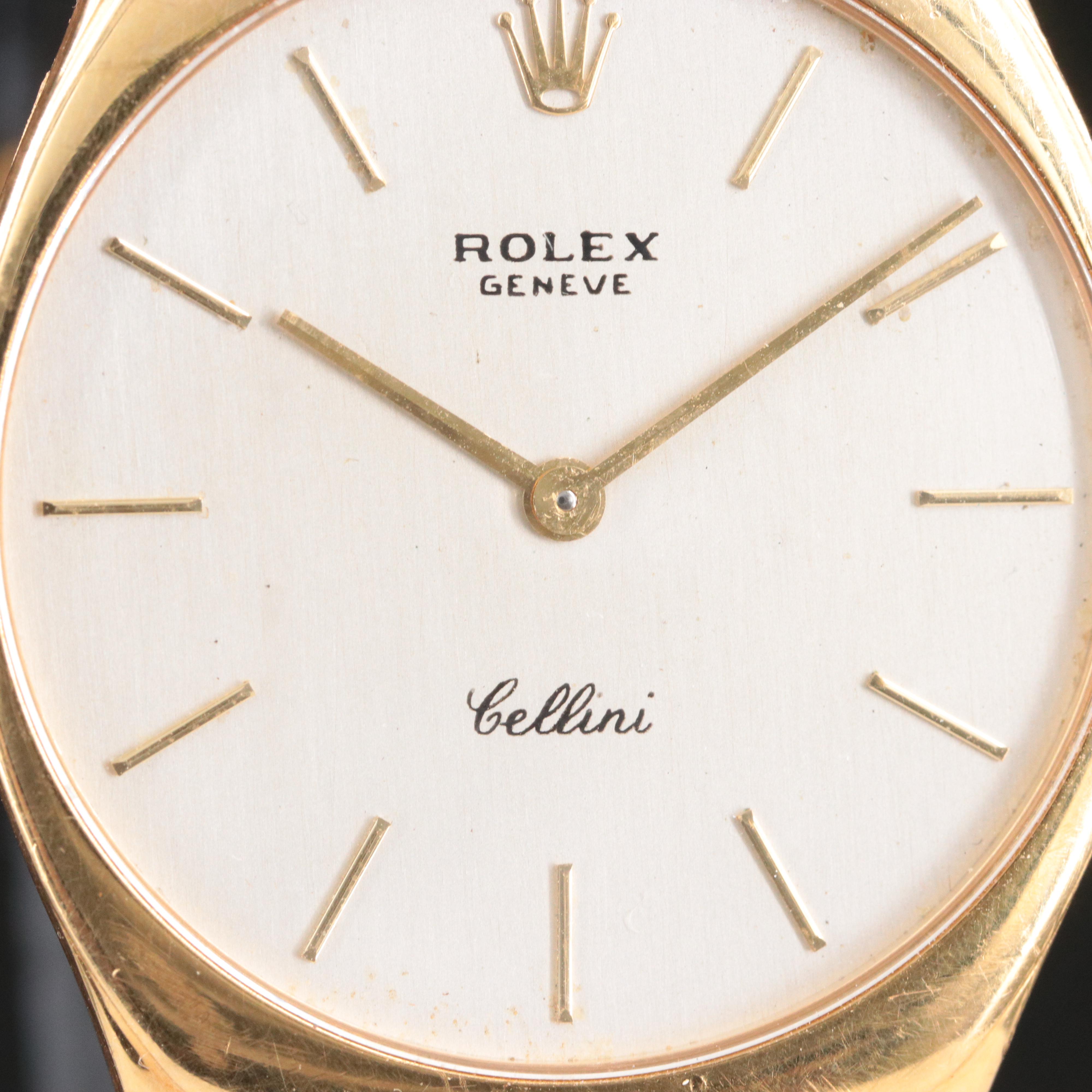 1980 Rolex Cellini 4133 Stem Wind Watch