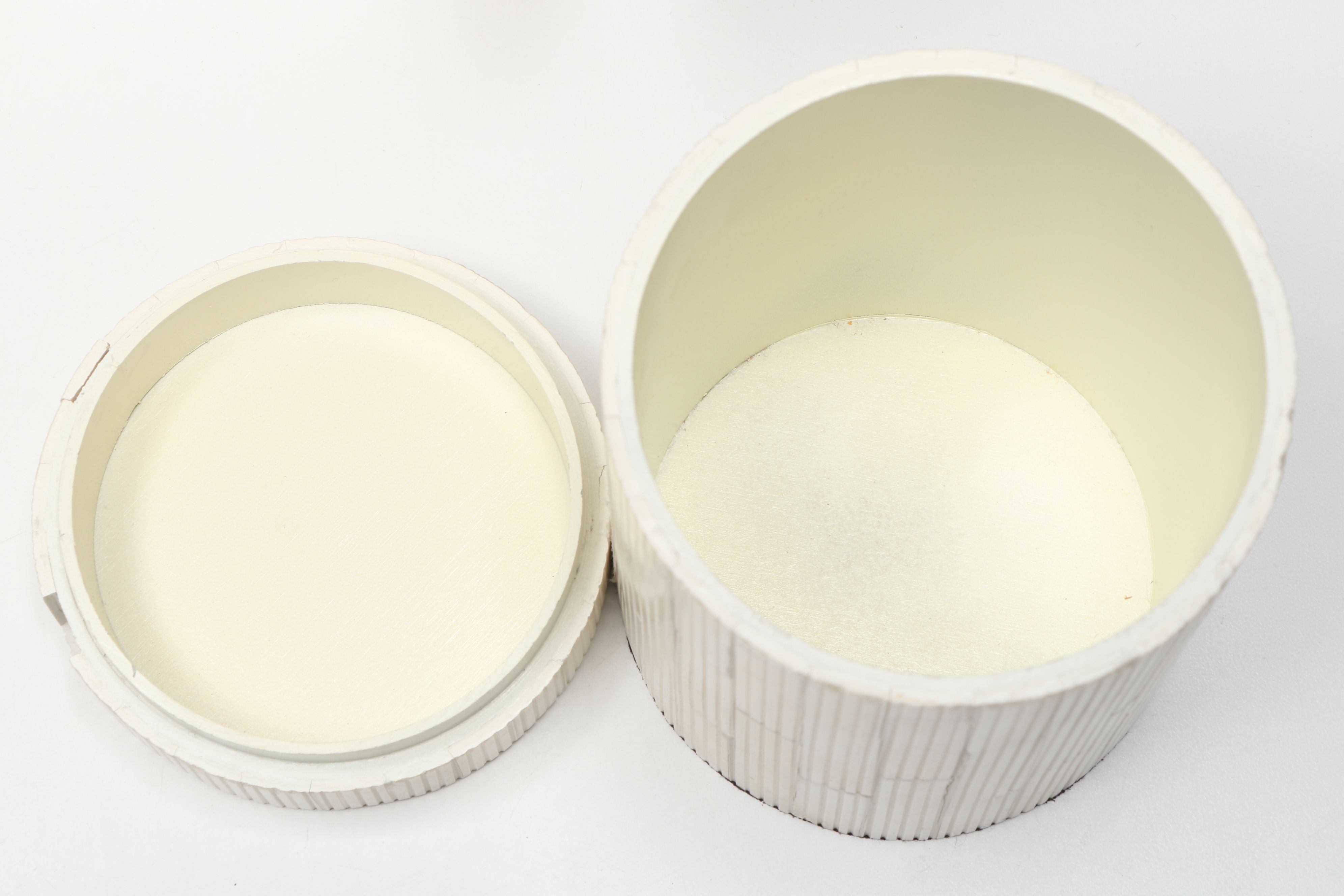 Carved Bone Boxes with Horn Handled Tray and Other Office Décor