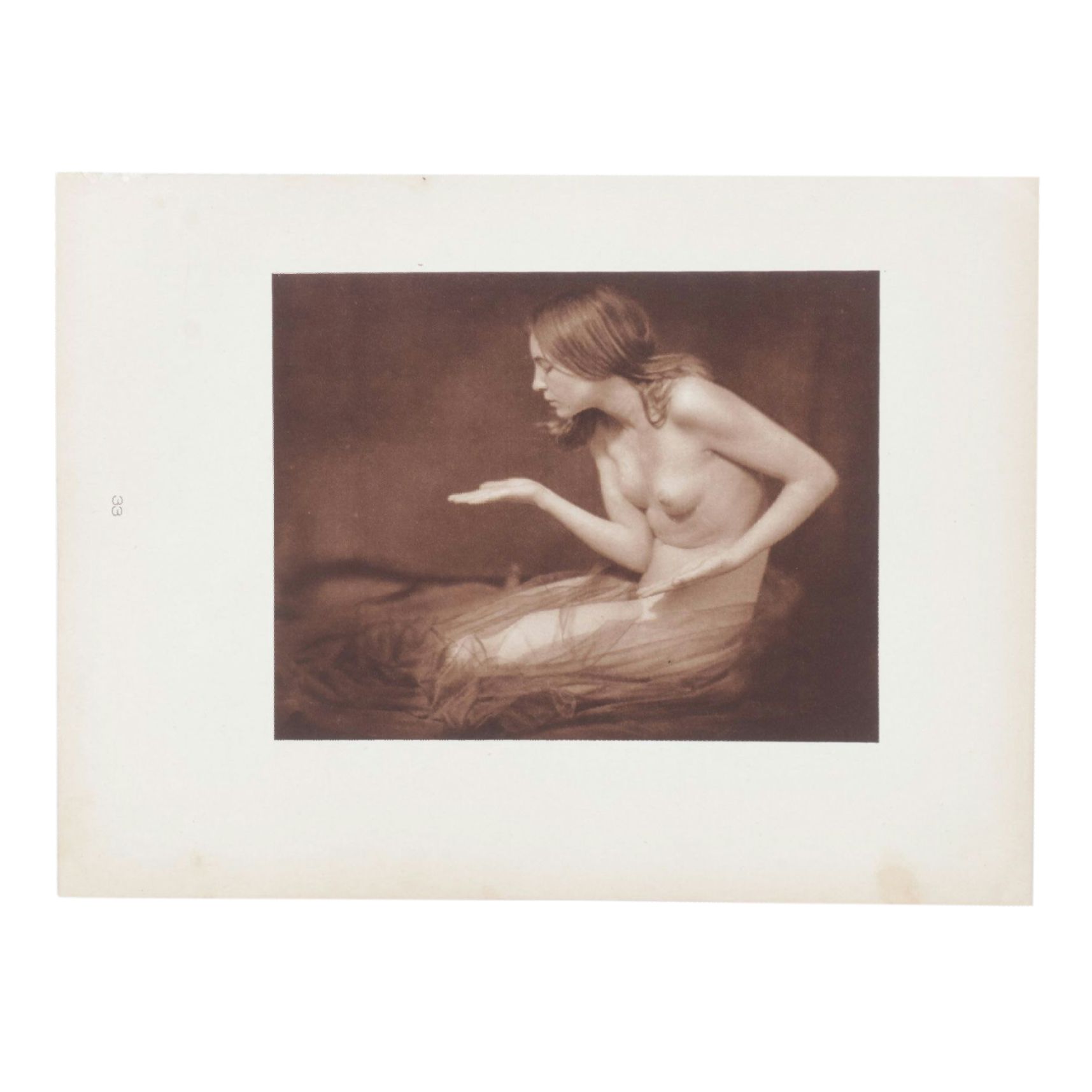 Dr. Pierre Landow "La Femme Nude" Lithograph, 1925