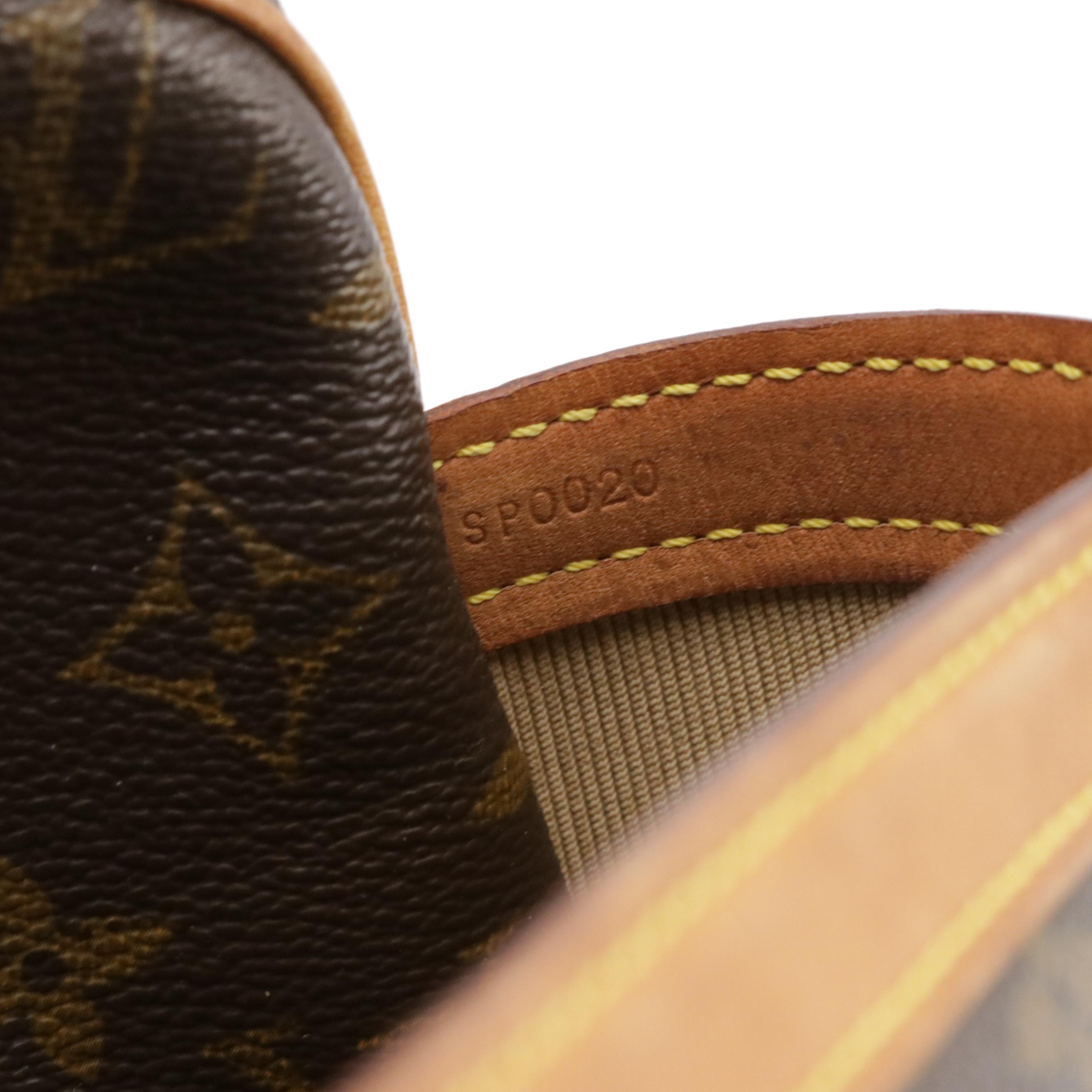 Louis Vuitton Reporter PM Crossbody Bag in Monogram Canvas and Leather Trim