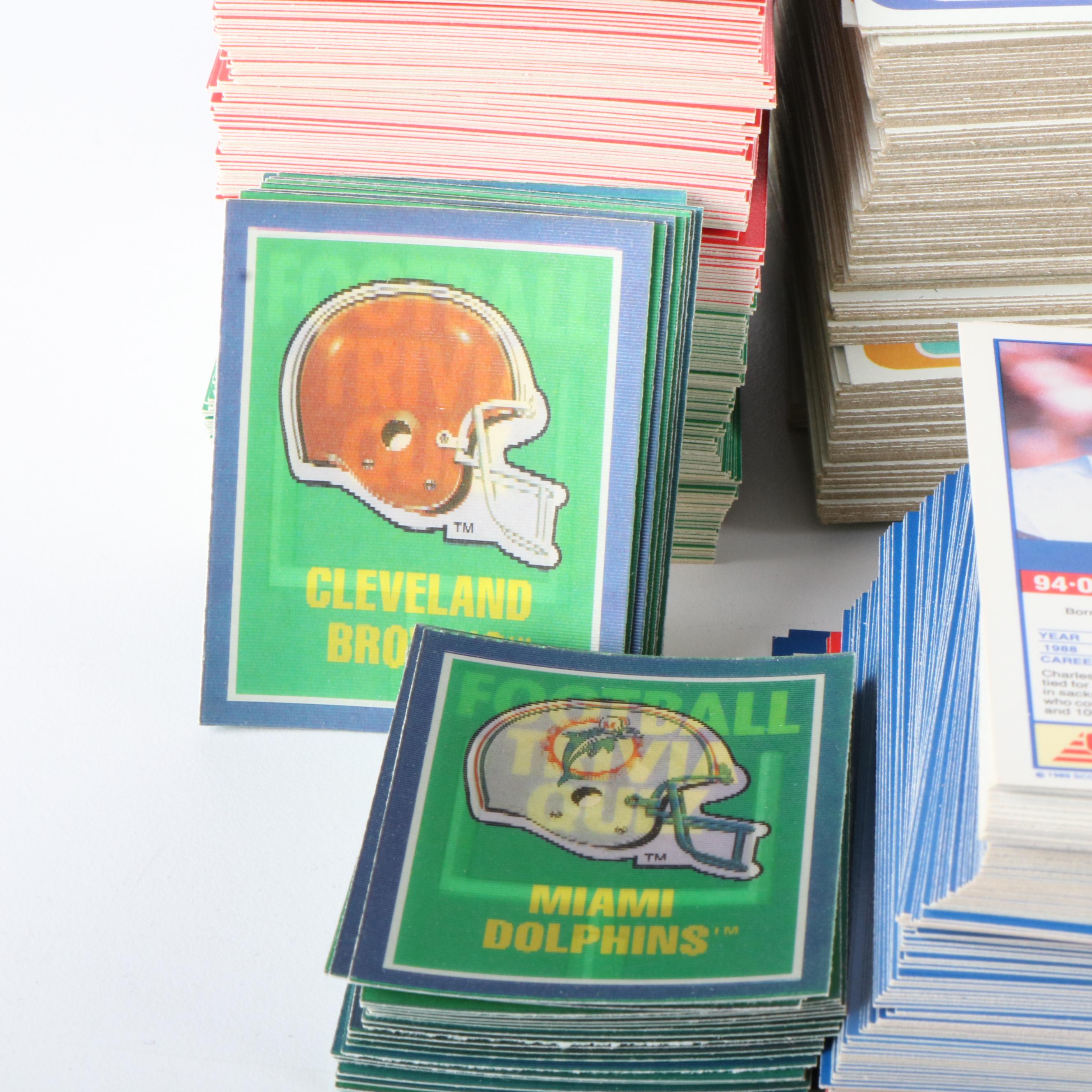 Collection of Football, Basketball, Golf and Beatles Trading Cards