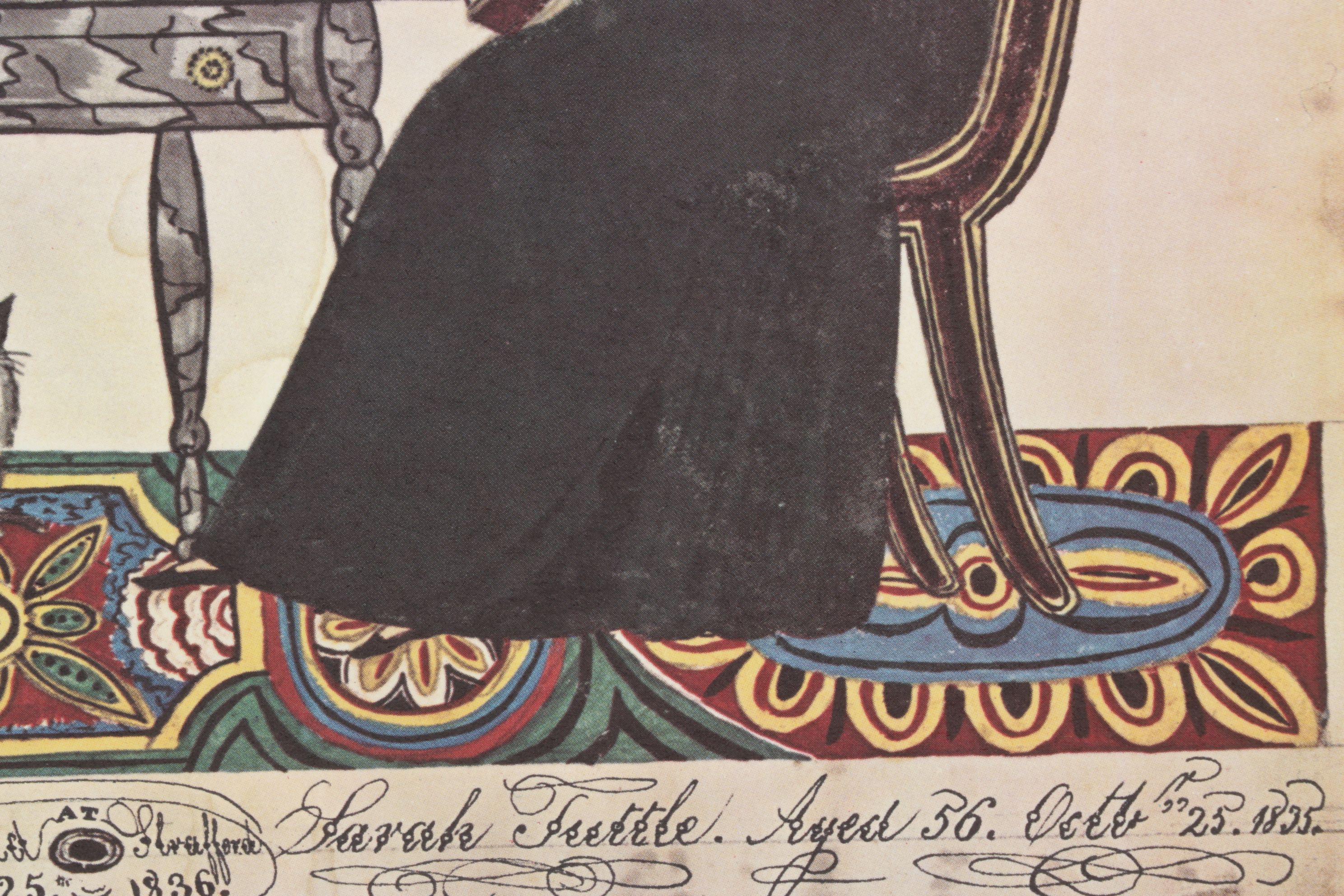 Offset Lithograph after Joseph H. Davis "James and Sarah Tuttle," 1836