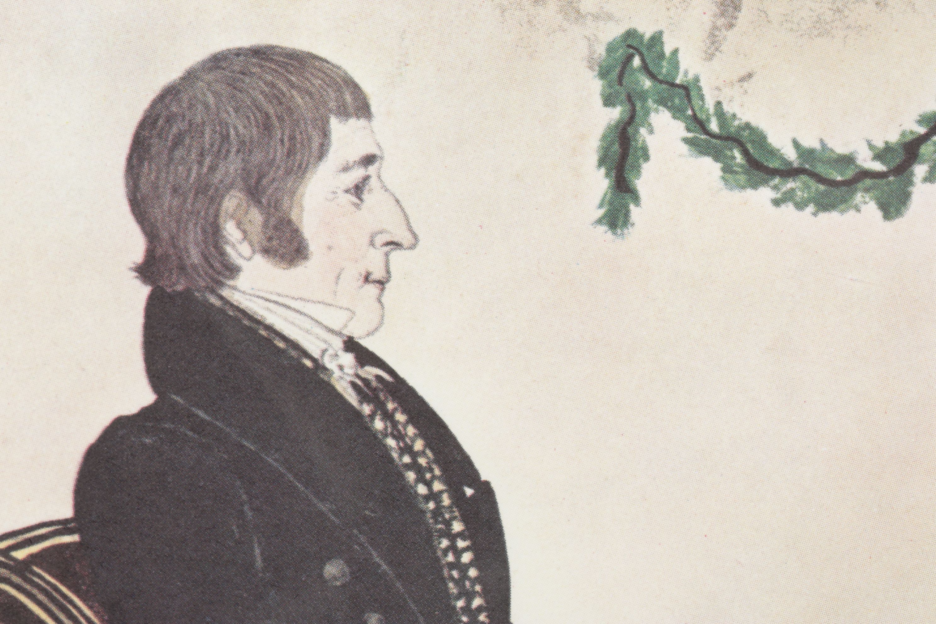 Offset Lithograph after Joseph H. Davis "James and Sarah Tuttle," 1836