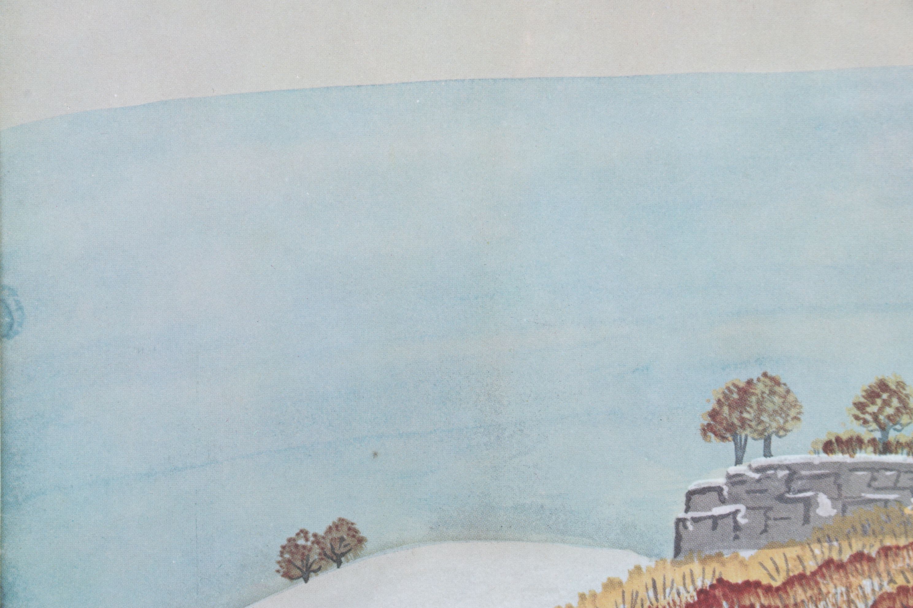 Offset Lithograph after Paul Seifert "Residence of Mr. E.R. Jones," 1881