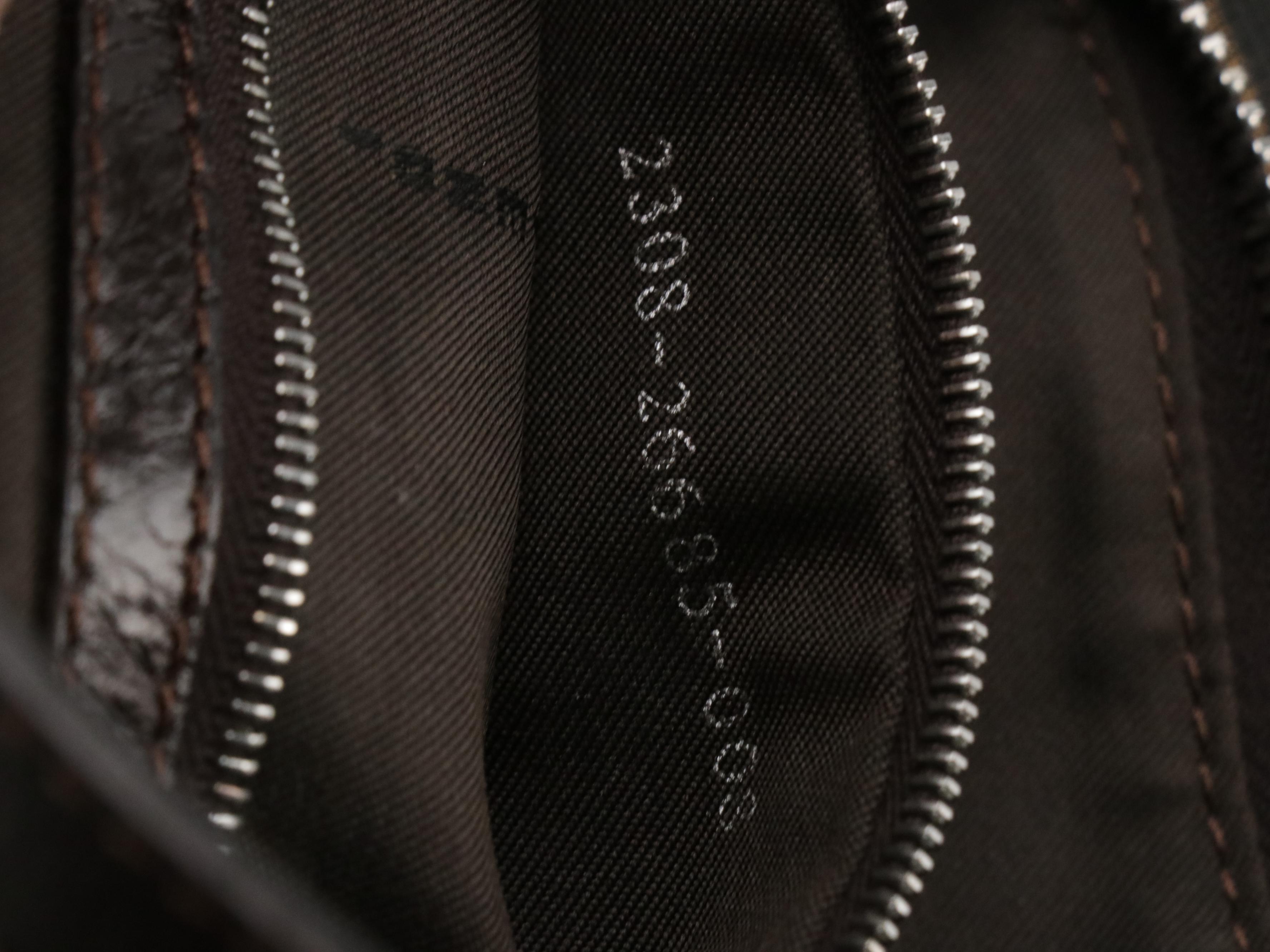 Fendi Mamma Baguette Sling Bag in FF Zucca Canvas and Leather