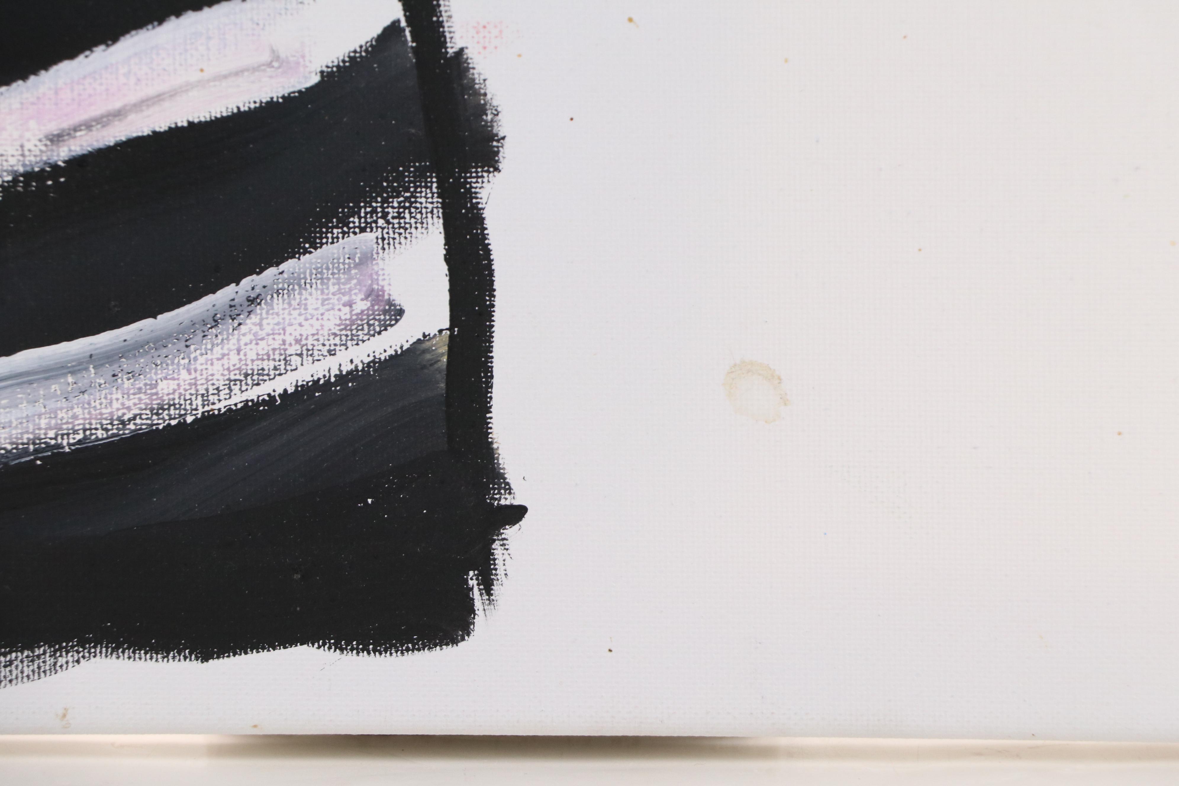 Kait Roberts Stylized Floral Acrylic Painting, 2025