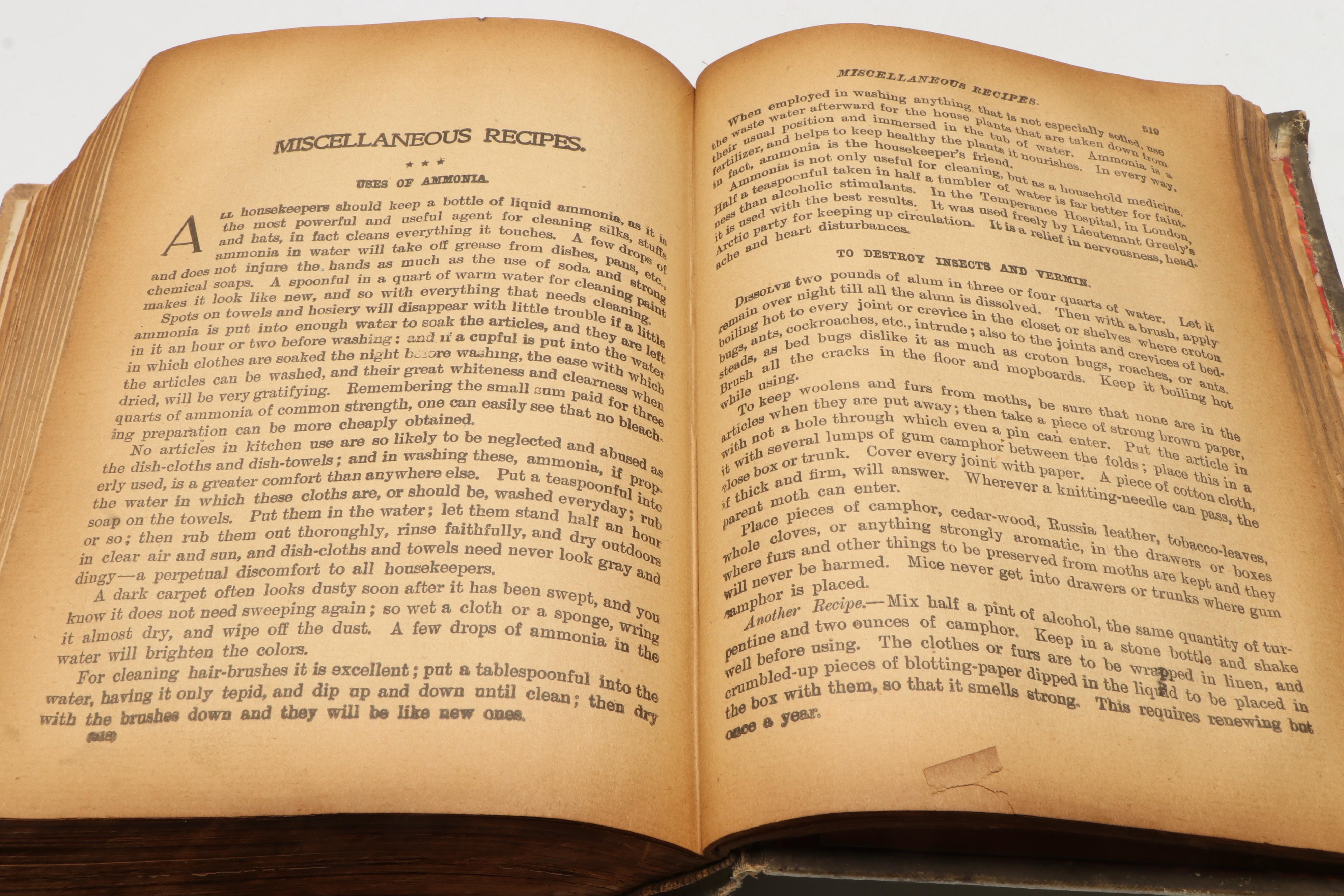 "The White House Cook Book" by Hugo Ziemann and Fanny L. Gillette, 1911