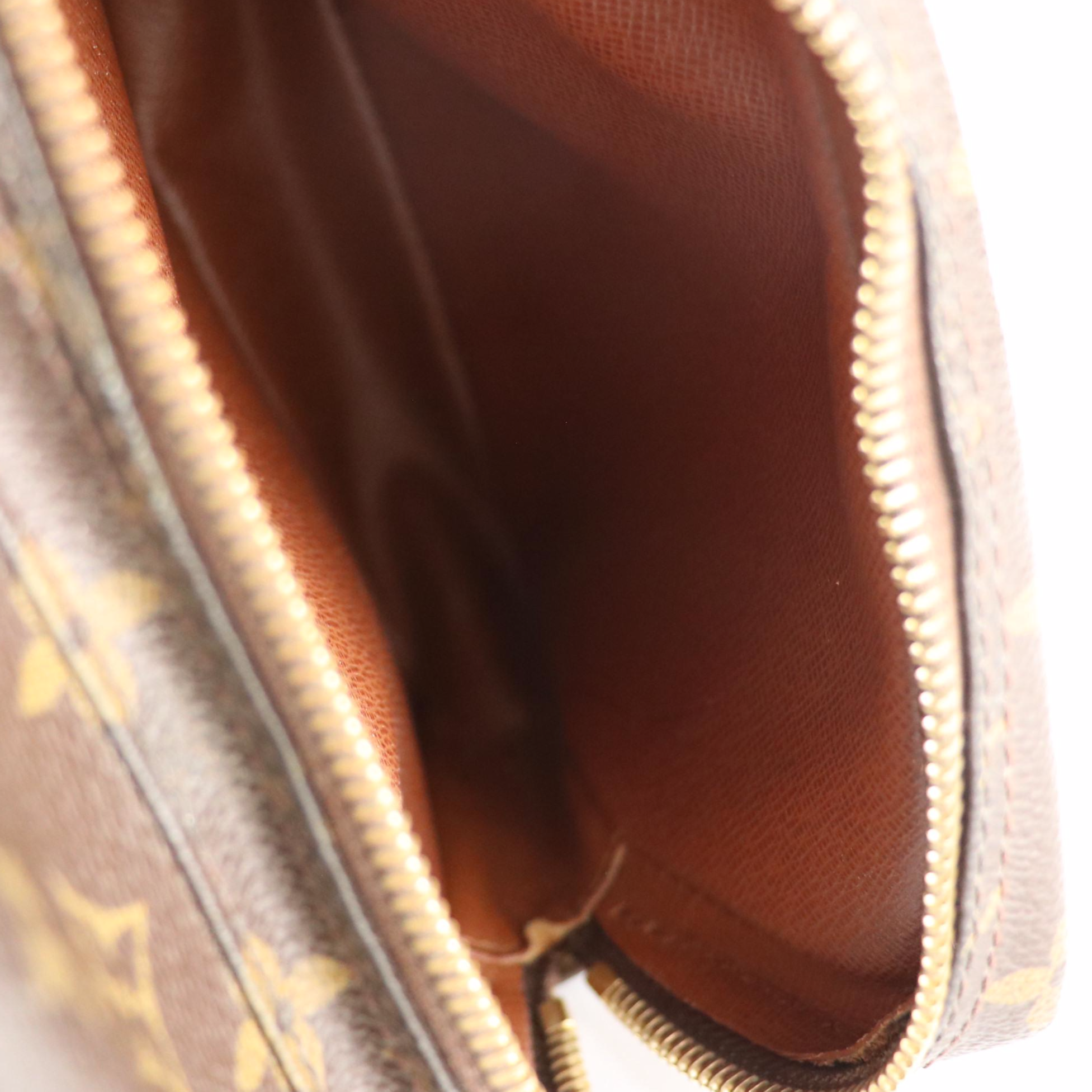 Louis Vuitton Amazone Crossbody Bag in Monogram Canvas and Vachetta Leather