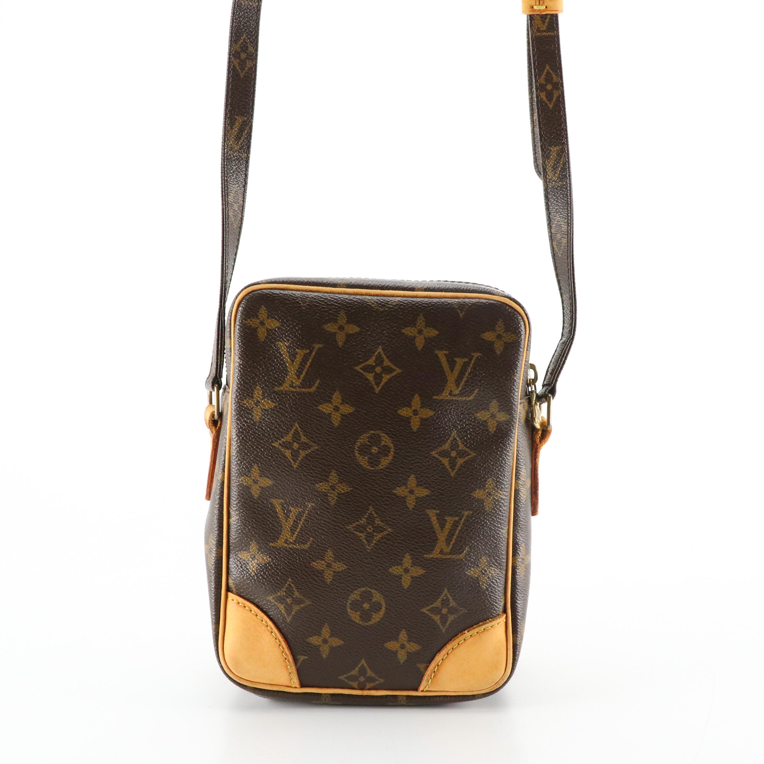 Louis Vuitton Amazone Crossbody Bag in Monogram Canvas and Vachetta Leather
