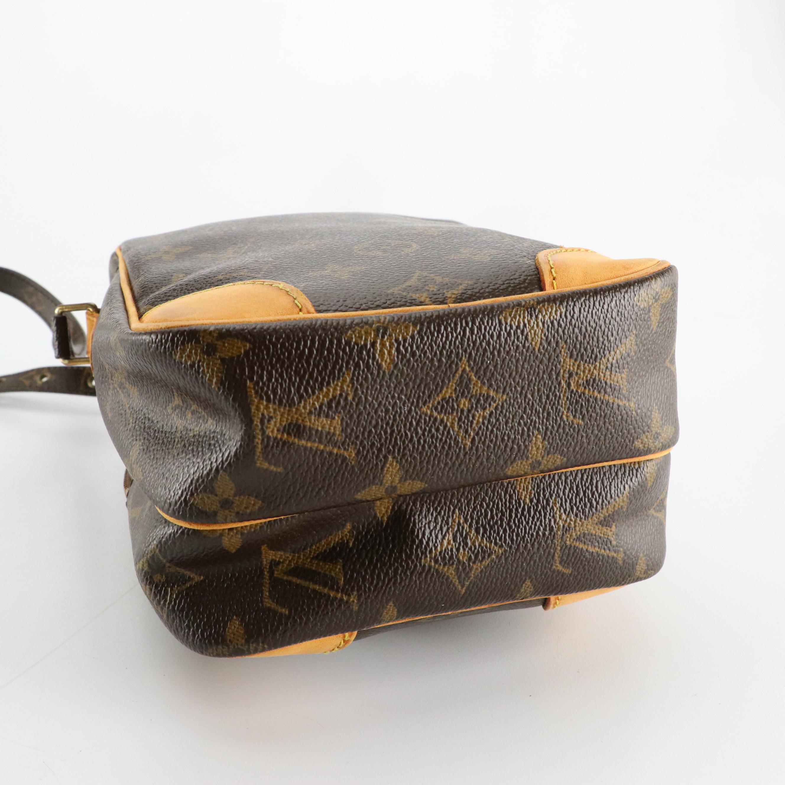 Louis Vuitton Amazone Crossbody Bag in Monogram Canvas and Vachetta Leather