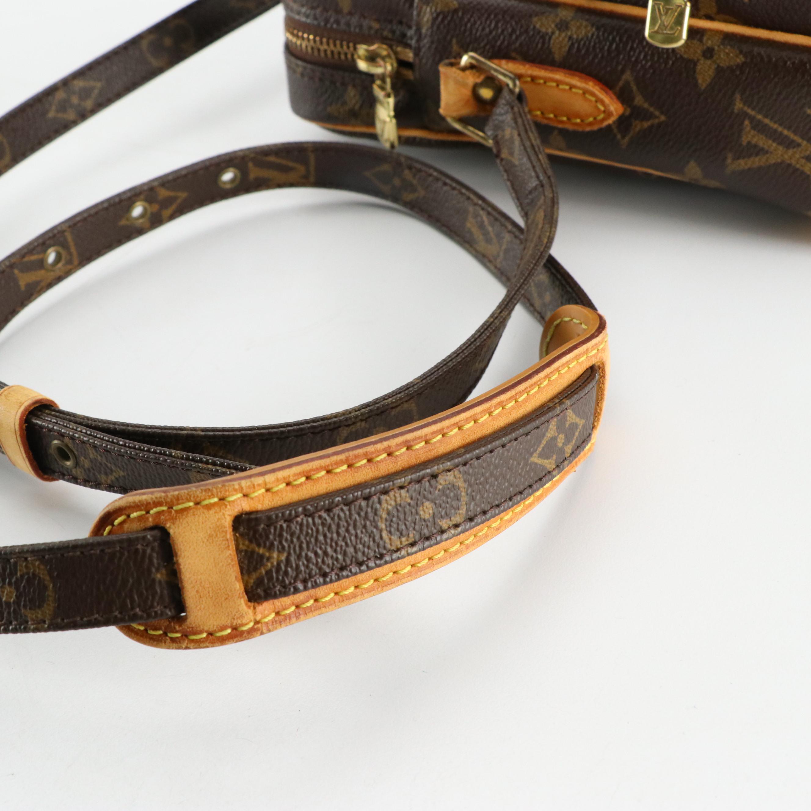 Louis Vuitton Amazone Crossbody Bag in Monogram Canvas and Vachetta Leather