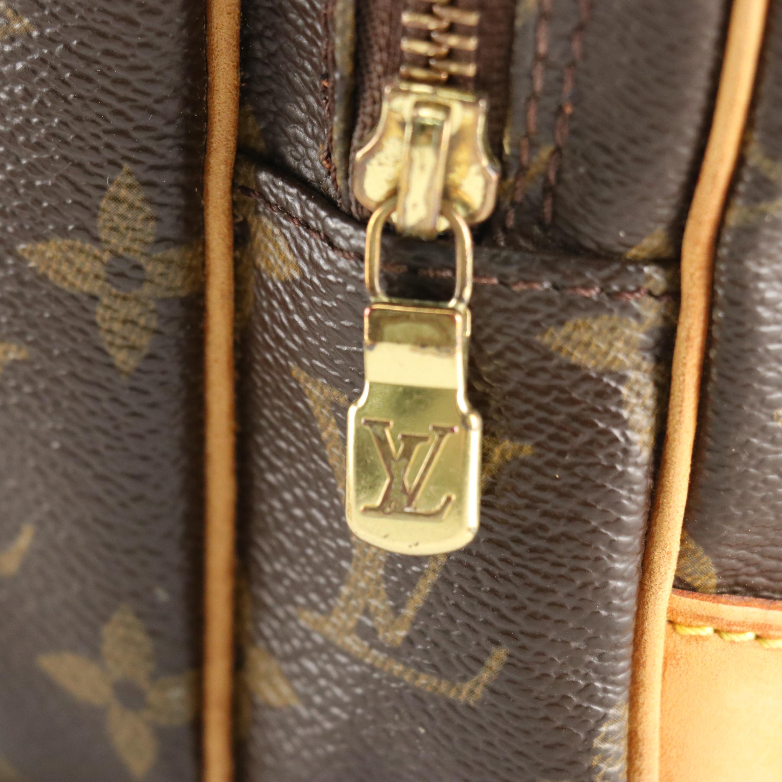Louis Vuitton Amazone Crossbody Bag in Monogram Canvas and Vachetta Leather