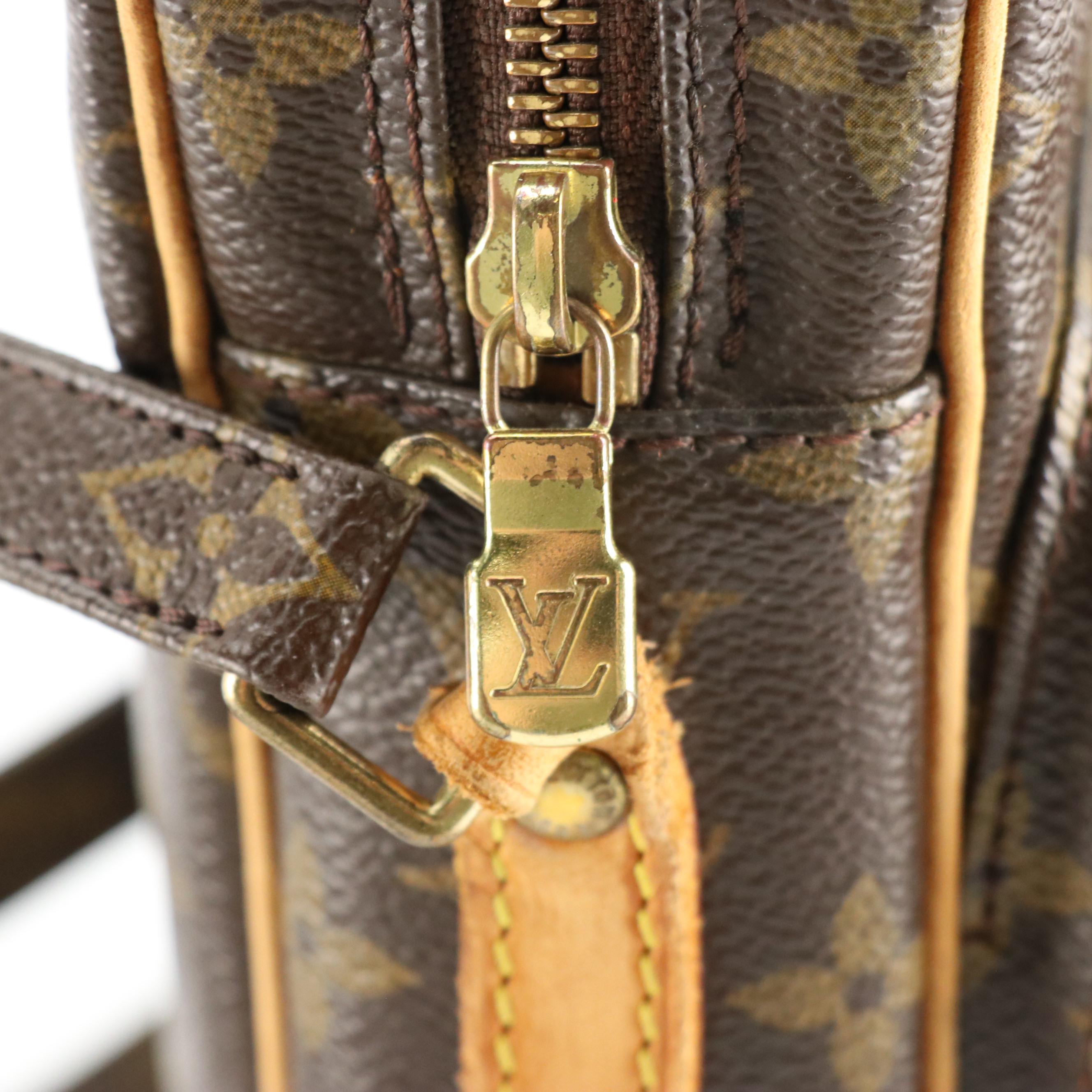 Louis Vuitton Amazone Crossbody Bag in Monogram Canvas and Vachetta Leather