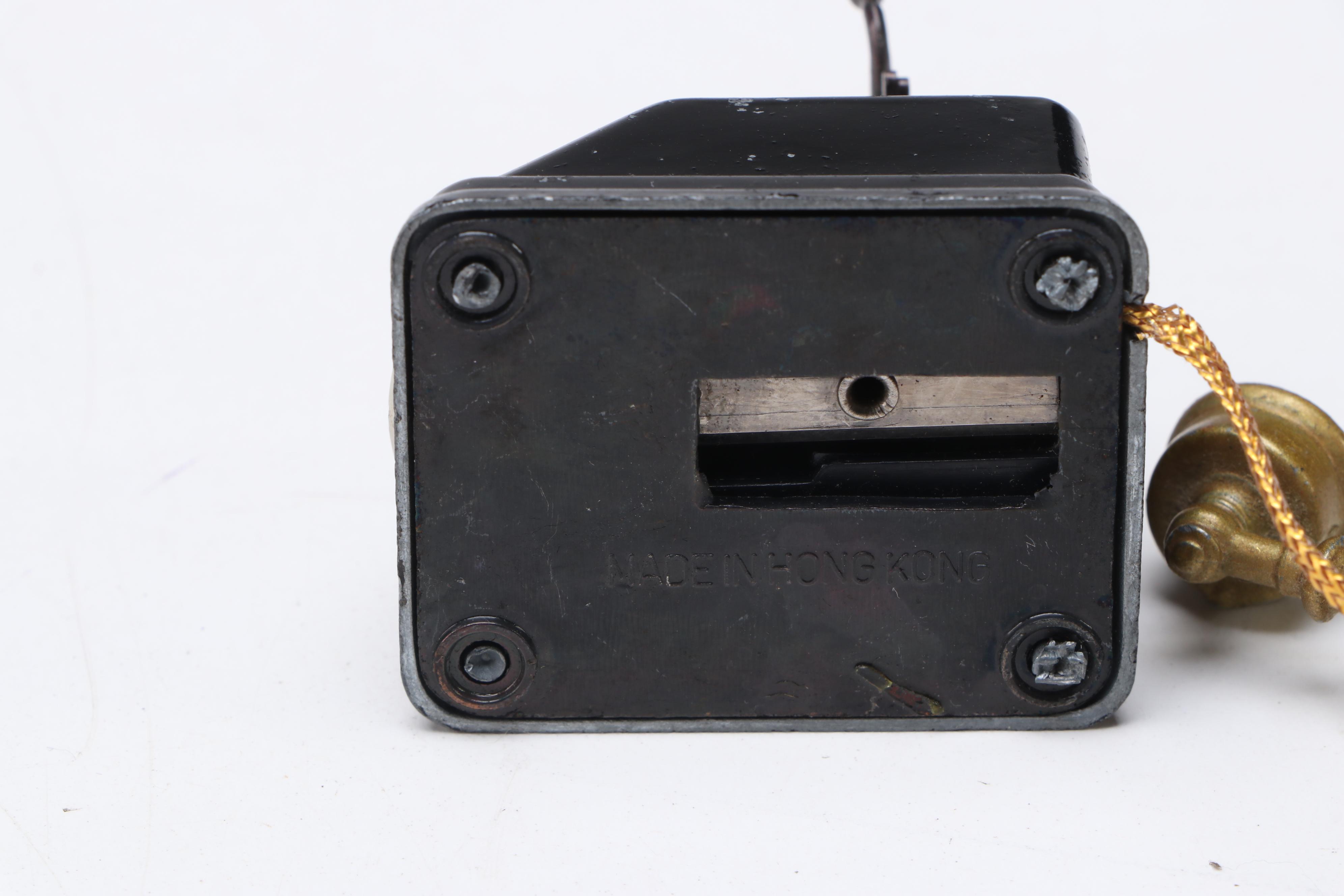 Sterling Silver Salt Shaker with More Metal Miniatures, Pinbacks, and Tools