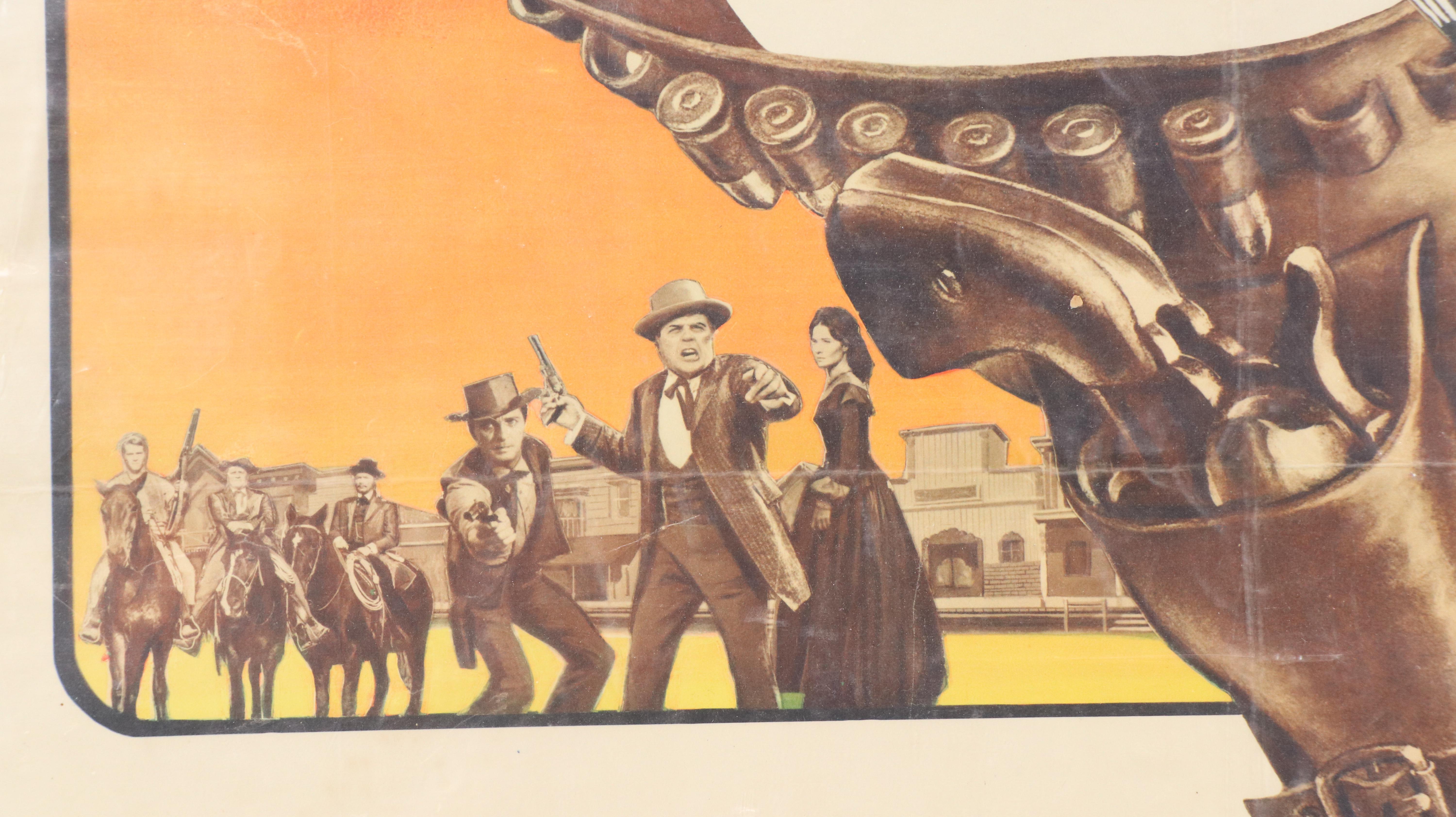 Yul Brynner "Invitation to a Gunfighter" Movie Poster, 1964