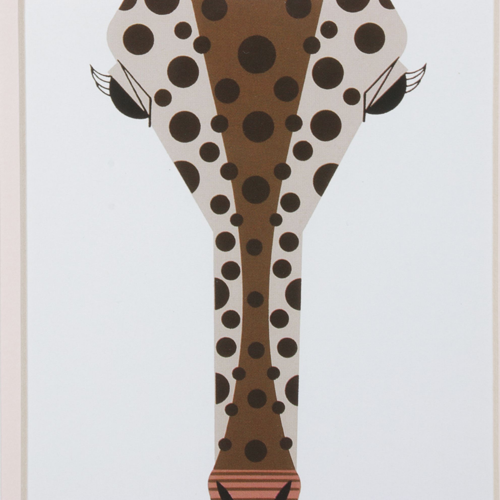 Charley Harper Offset Lithograph "Love from Above", 1976