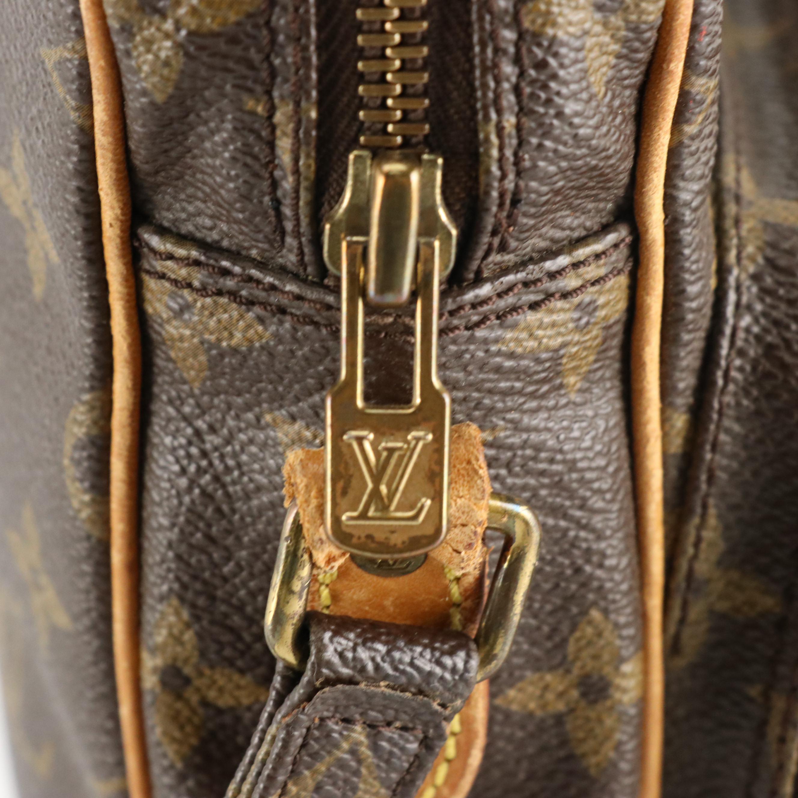Louis Vuitton Amazone Crossbody Bag in Monogram Canvas and Vachetta Leather