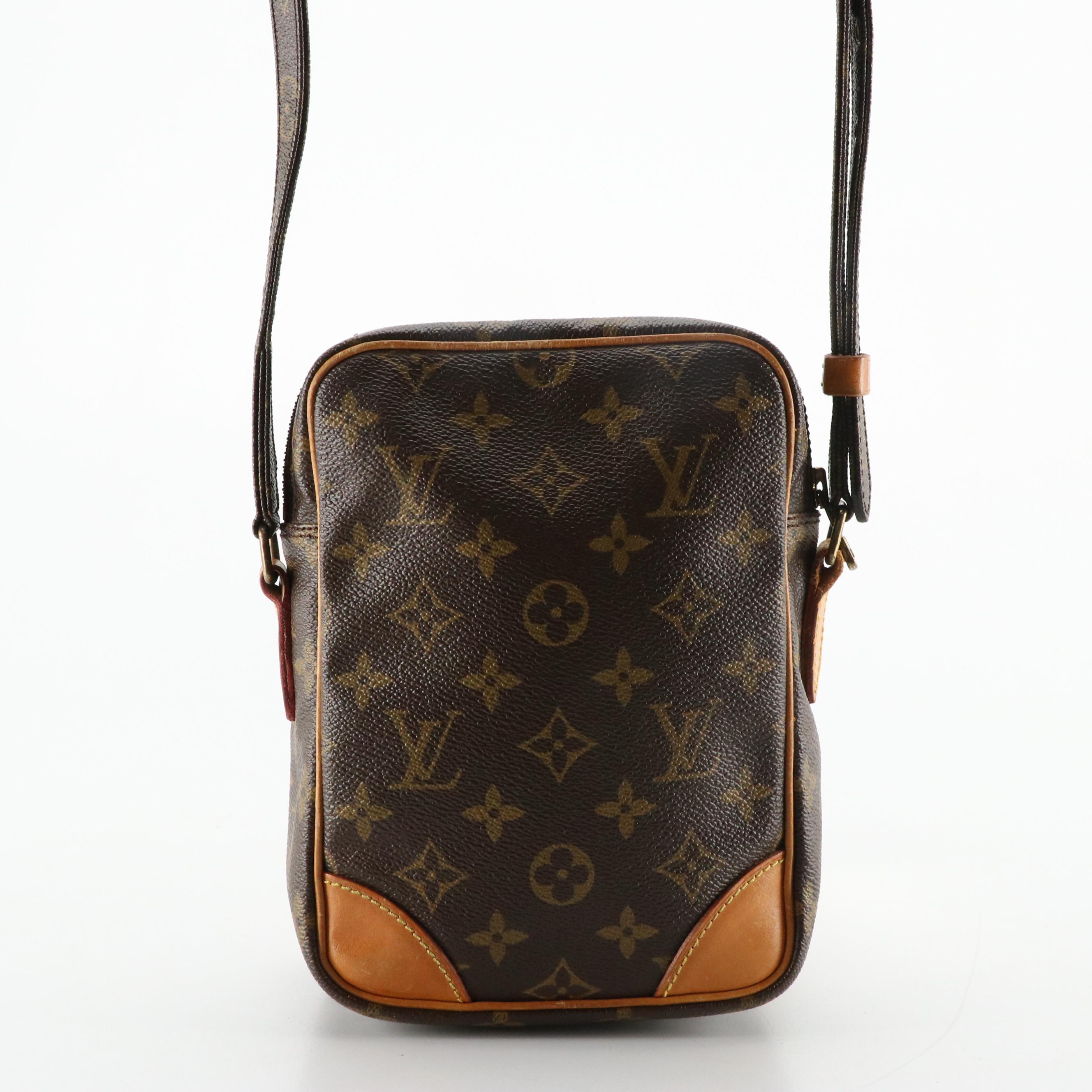 Louis Vuitton Amazone Crossbody Bag in Monogram Canvas and Vachetta Leather