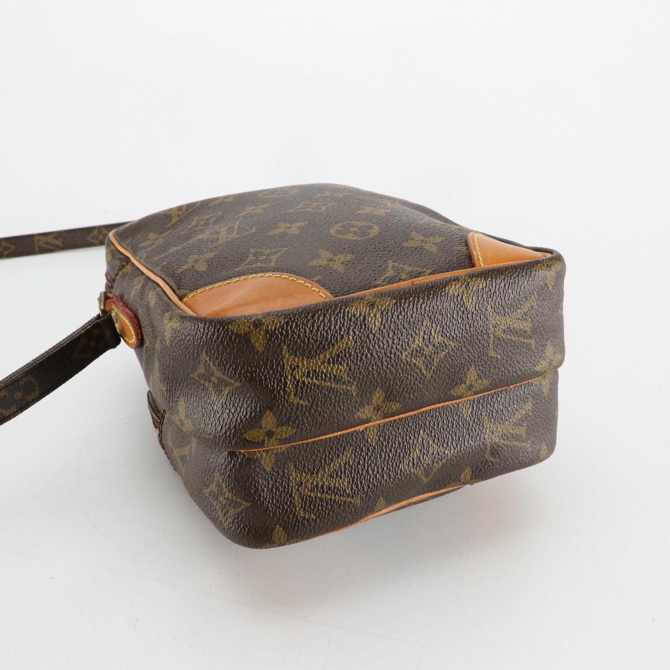 Louis Vuitton Amazone Crossbody Bag in Monogram Canvas and Vachetta Leather