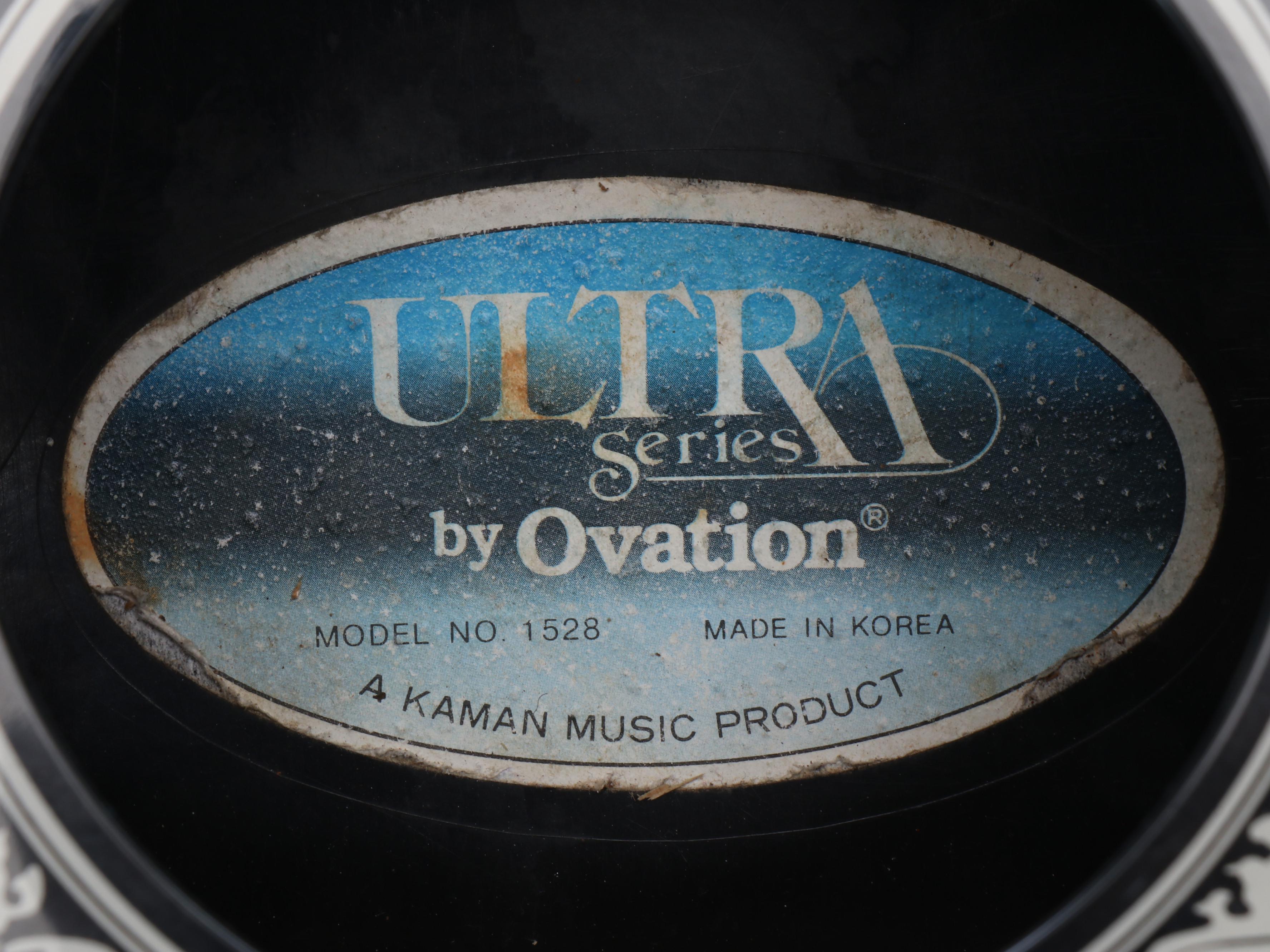 Ovation Ultra Series Electric Acoustic Guitar