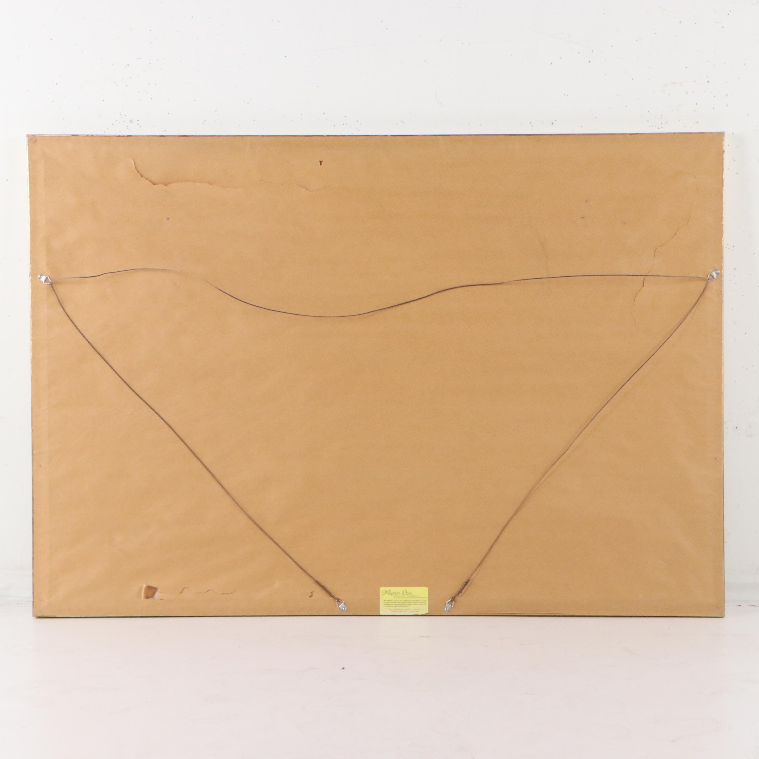 Erté Art Deco Serigraph "Eyes of Love," 1983