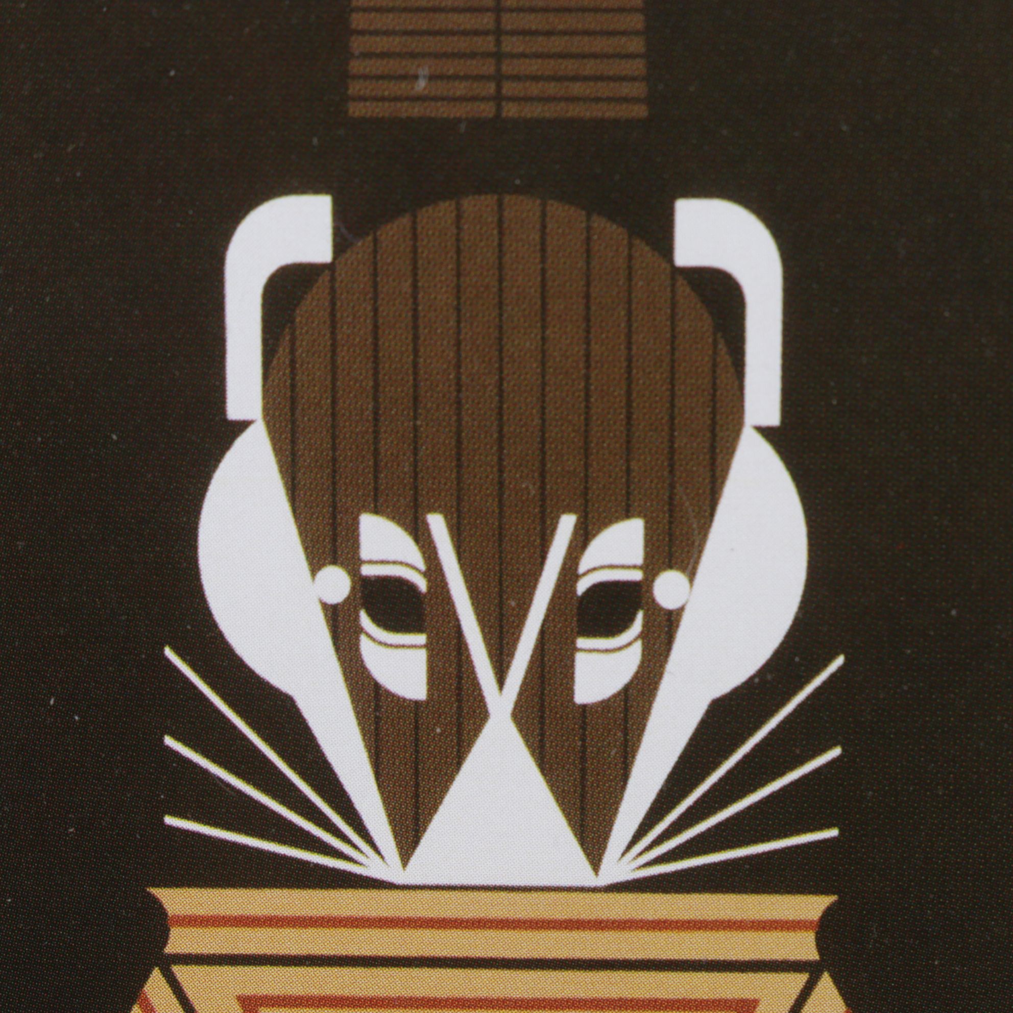 Charley Harper Offset Lithograph "Potluck", 1980