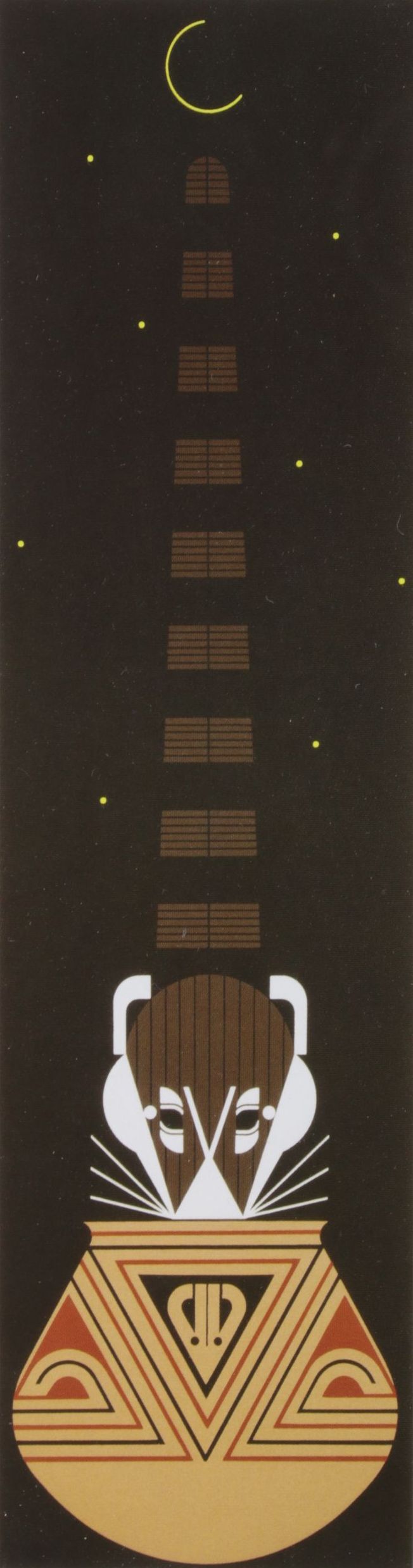 Charley Harper Offset Lithograph "Potluck", 1980