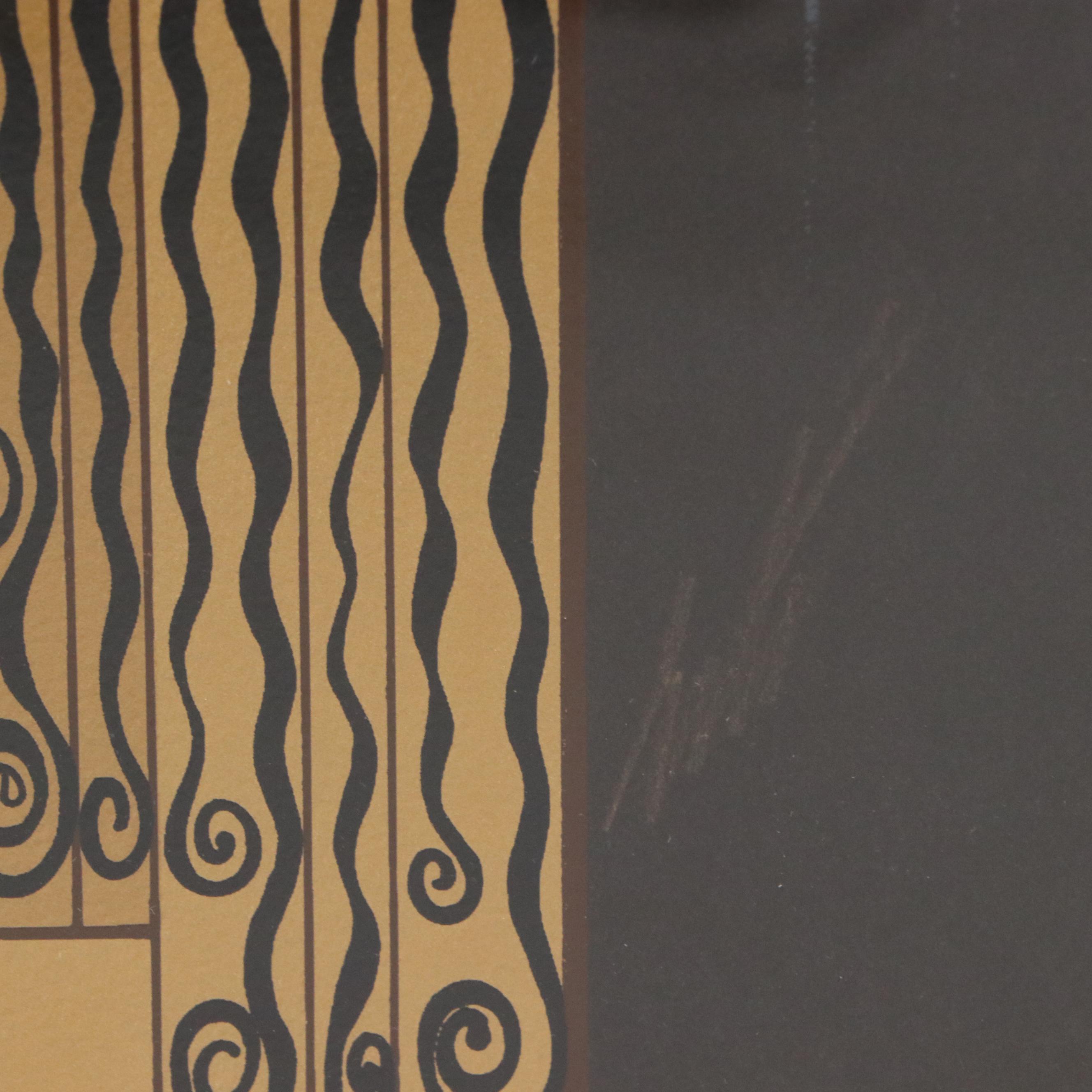 Erté Art Deco Serigraph "Eyes of Jealousy," 1983