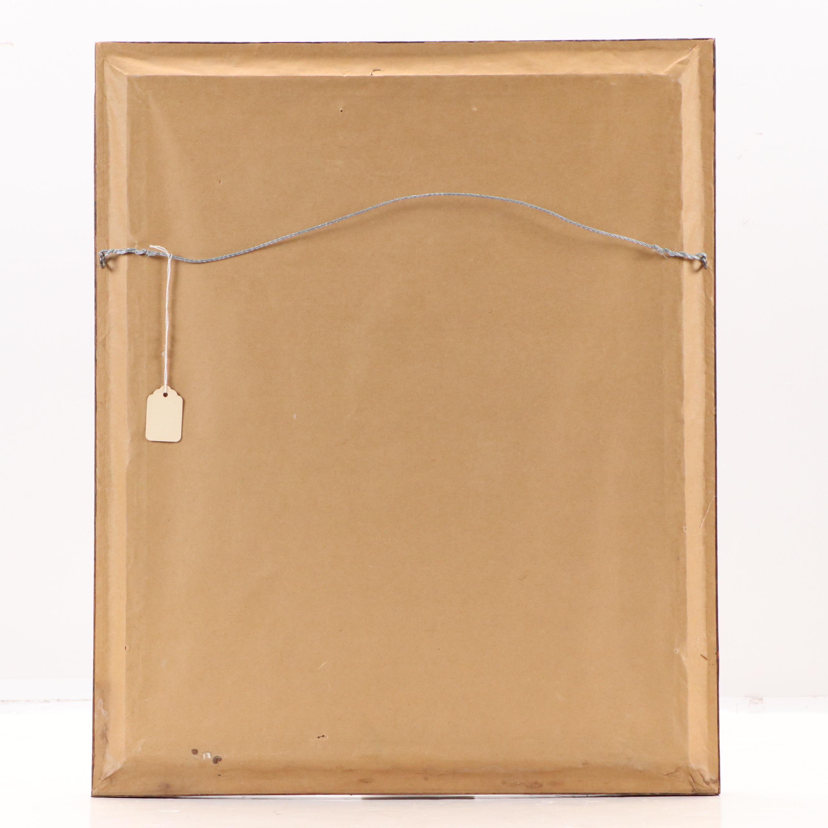 E. J. Turner Floral Still Life Pastel Drawing, 1949