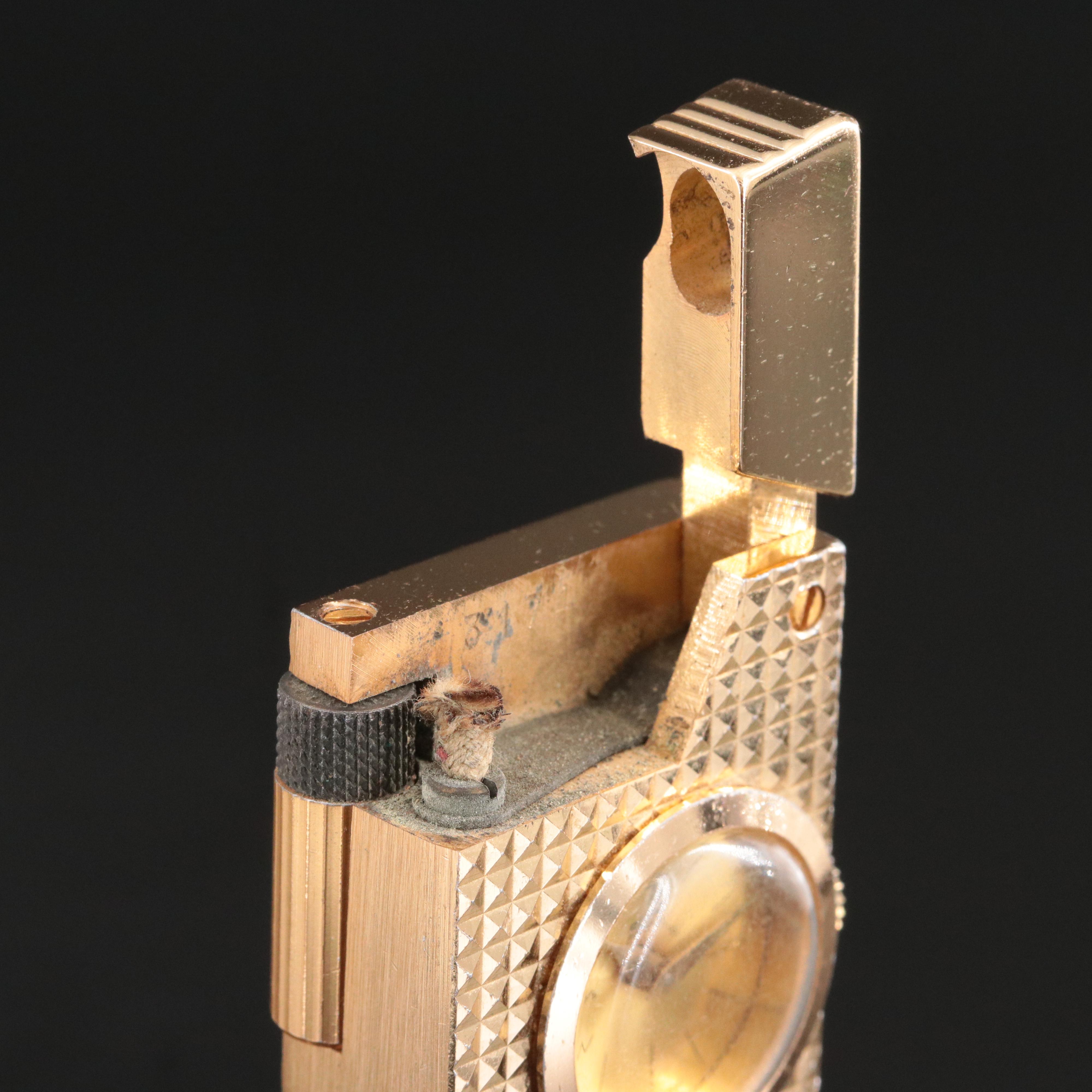Rivo Swiss Made Gold-Tone Lighter Watch