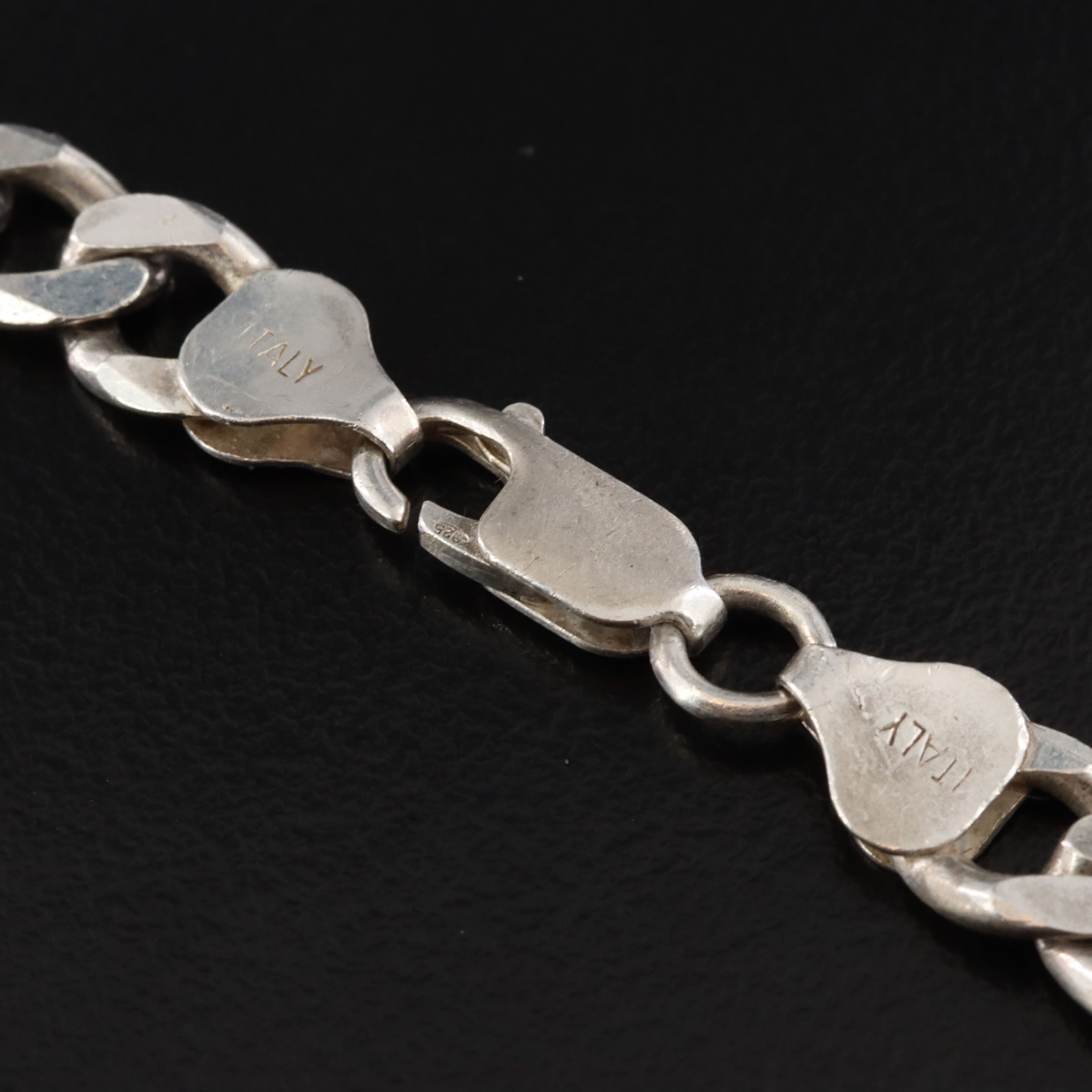Sterling Silver Figaro Bracelet