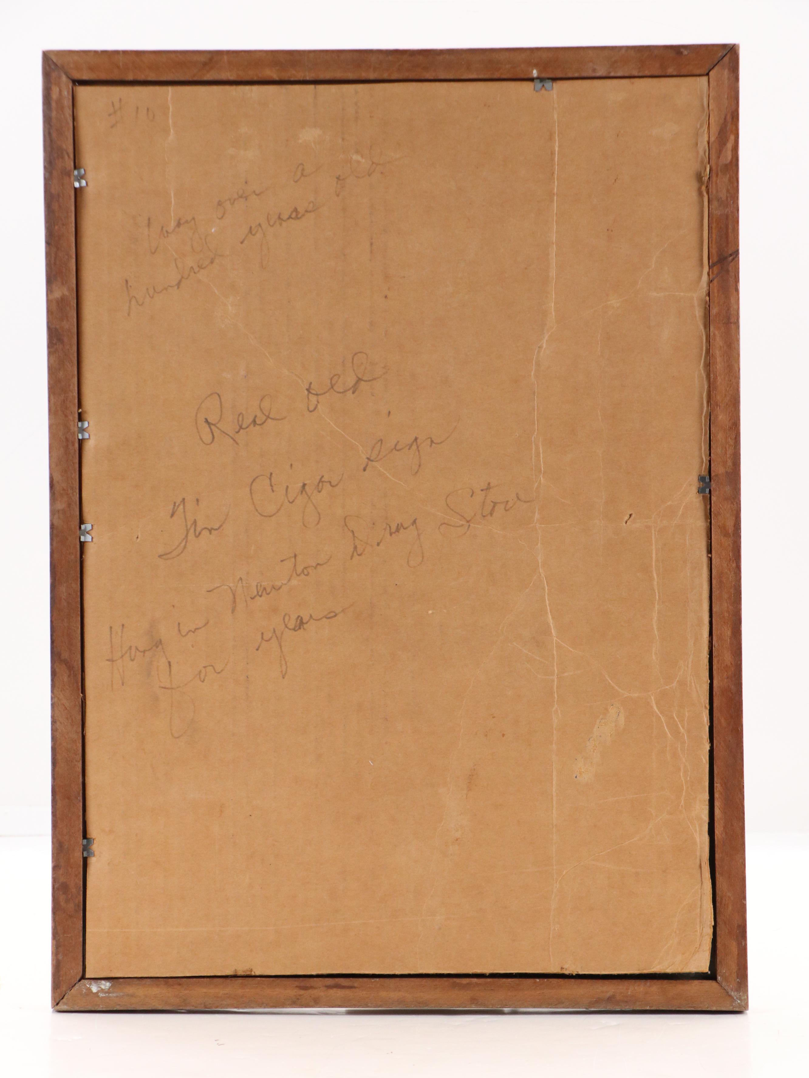 Wolf & Co. Chromolithograph La Zenda Cigars Advertisement Illustration