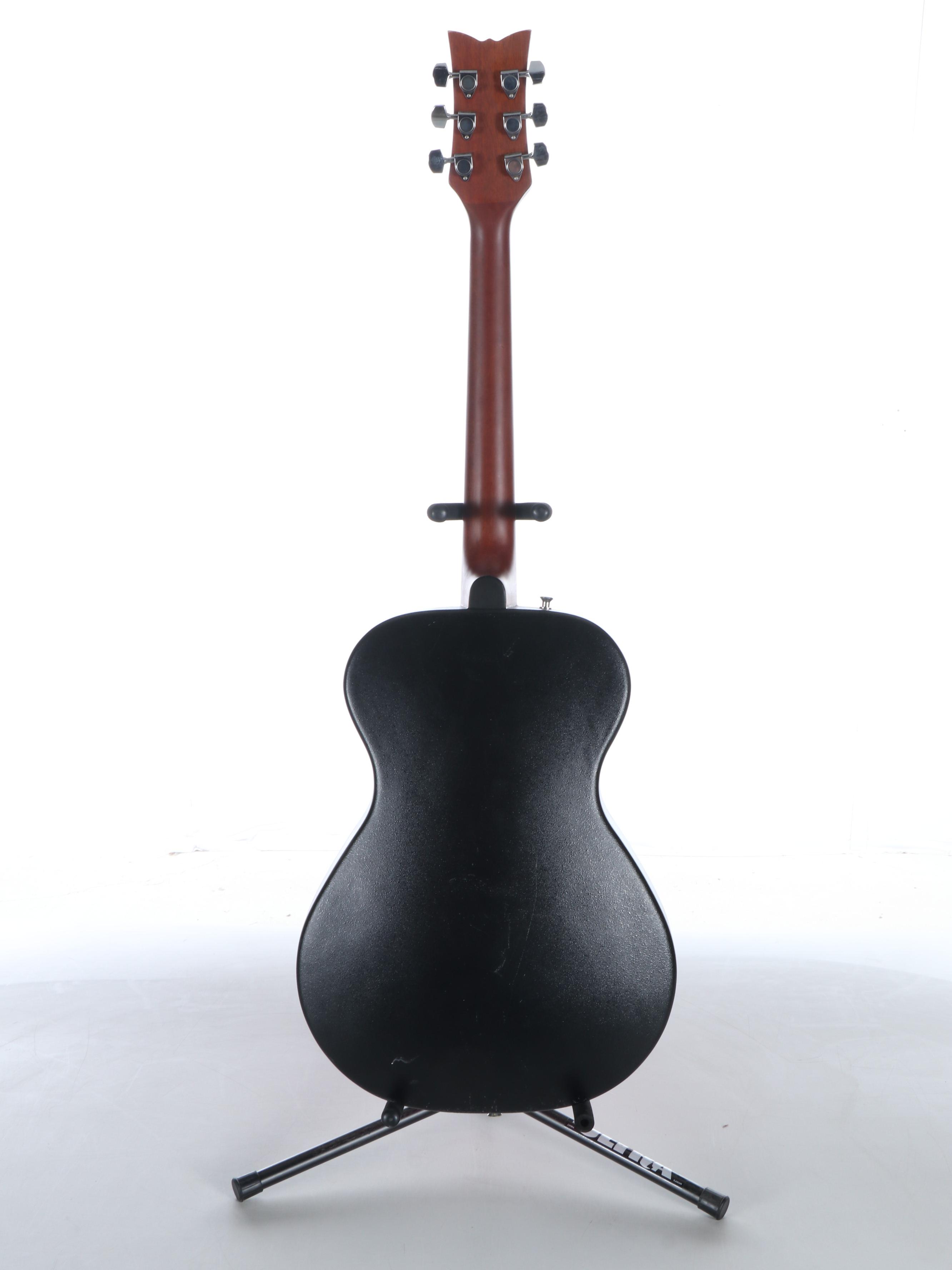 Girl Guitars "Daisy Rock" Ruby Glitter Acoustic Guitar