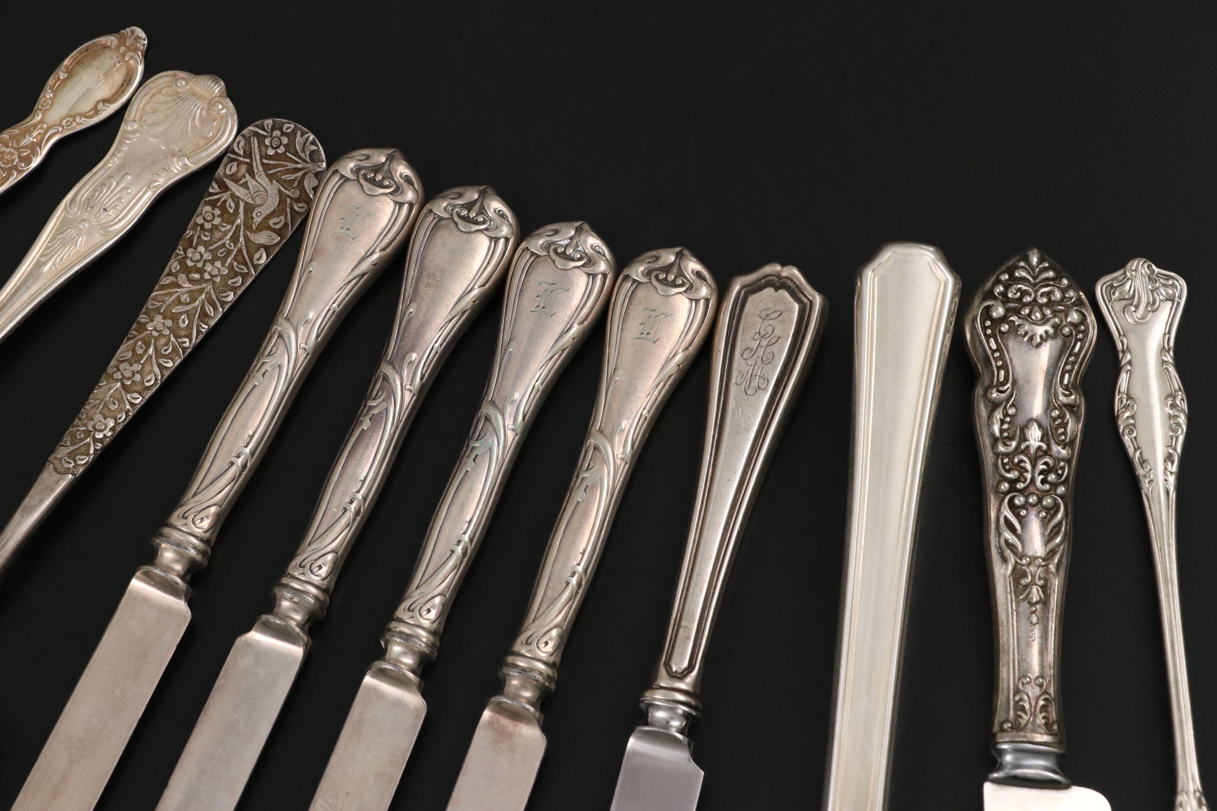 Mappin & Webb Sterling 1952 Coronation Spoon with Parcel Gilt and Other Utensils