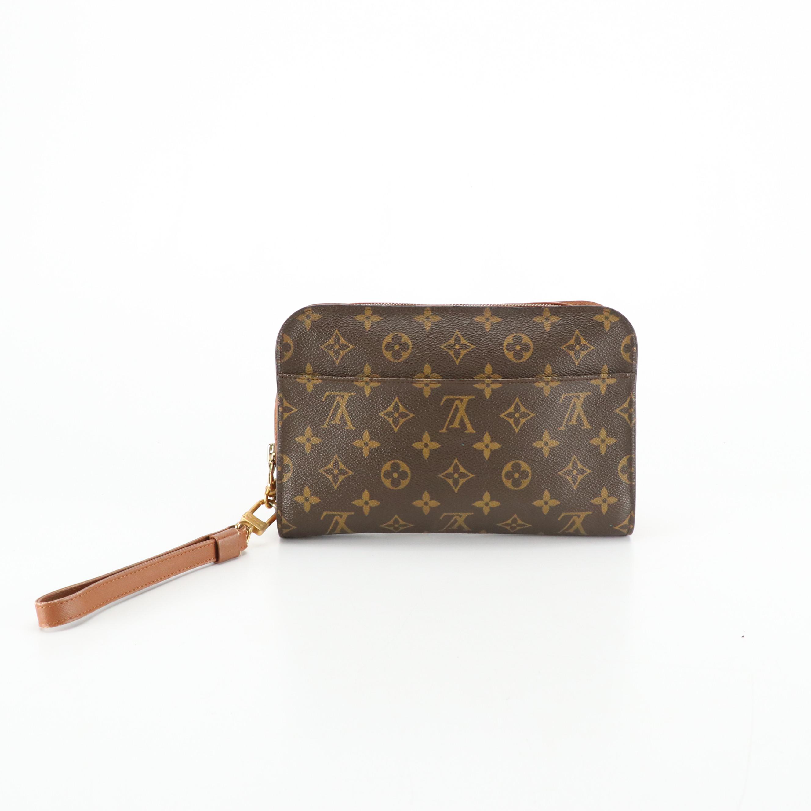 Louis Vuitton Orsay Wristlet Clutch in Monogram Canvas