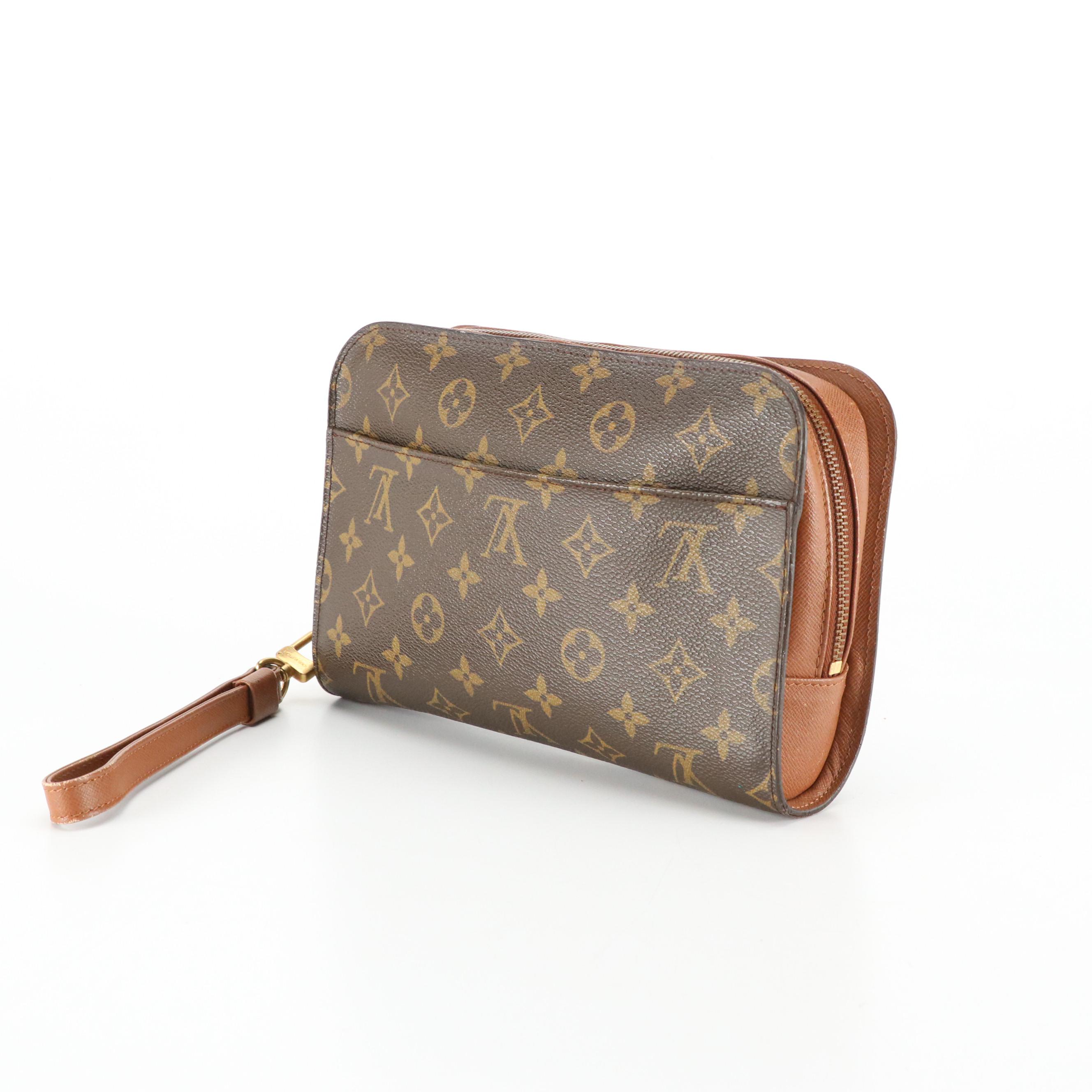 Louis Vuitton Orsay Wristlet Clutch in Monogram Canvas