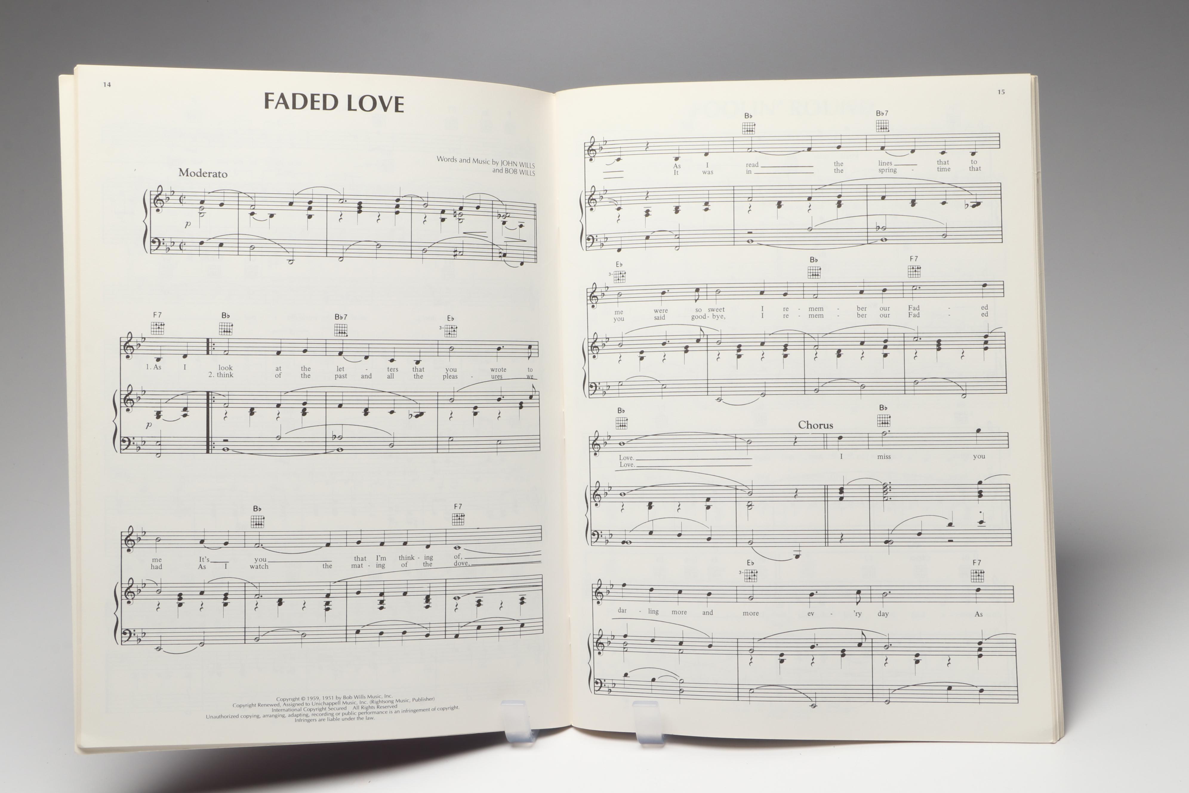 Patsy Cline Signed Letter with Sheet Music and CD