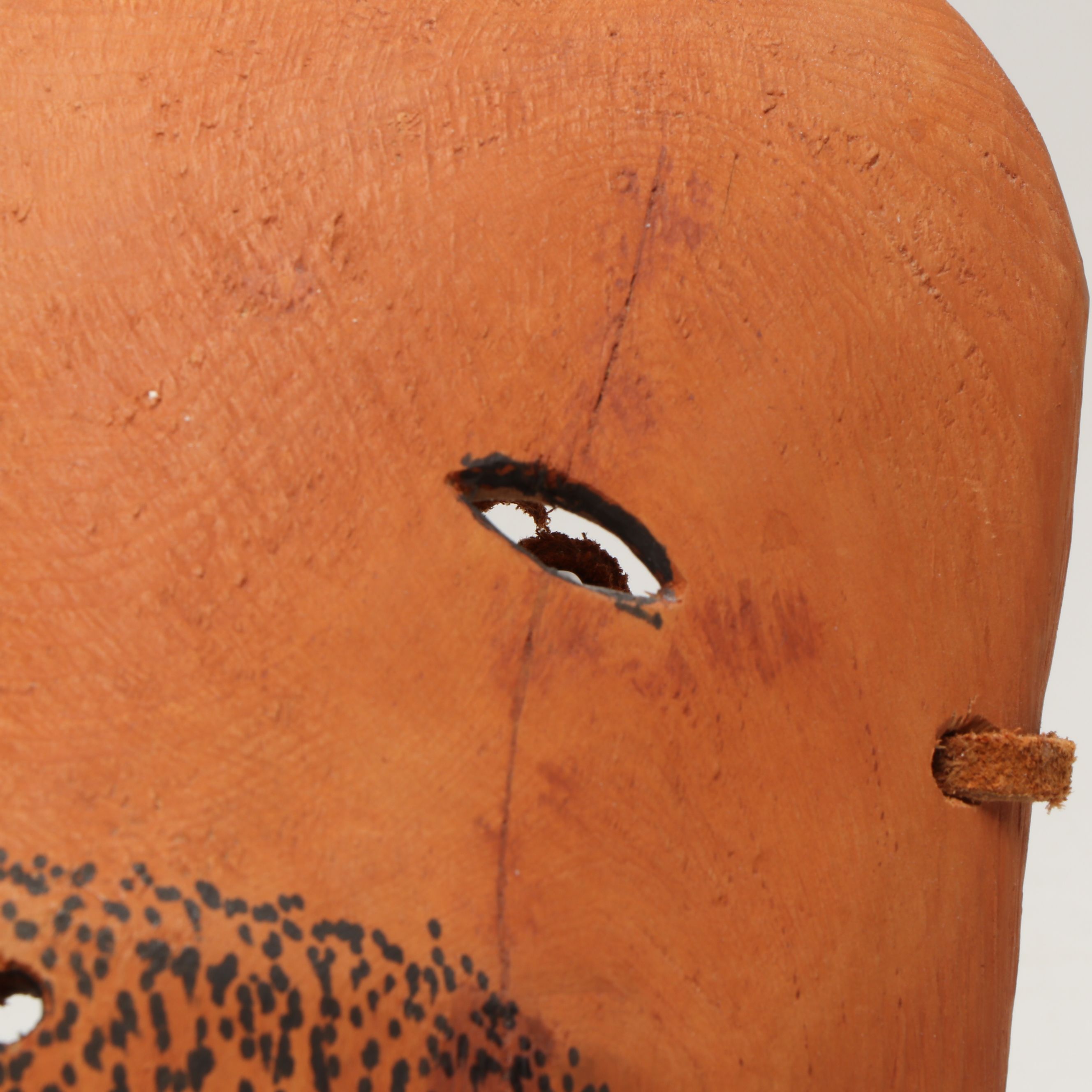 Frank Ellanna Inūpiat Wood and Ivory Walrus Mask, Late 20th Century