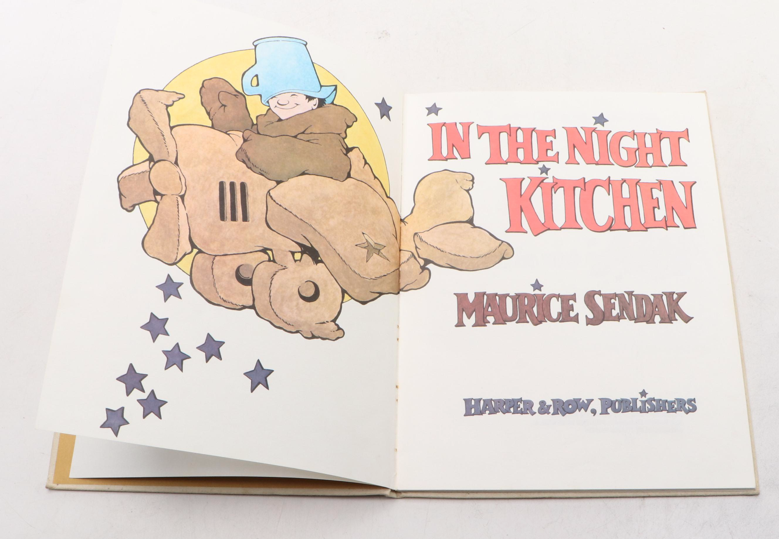 Illustrated "In the Night Kitchen" by Maurice Sendak, 1970