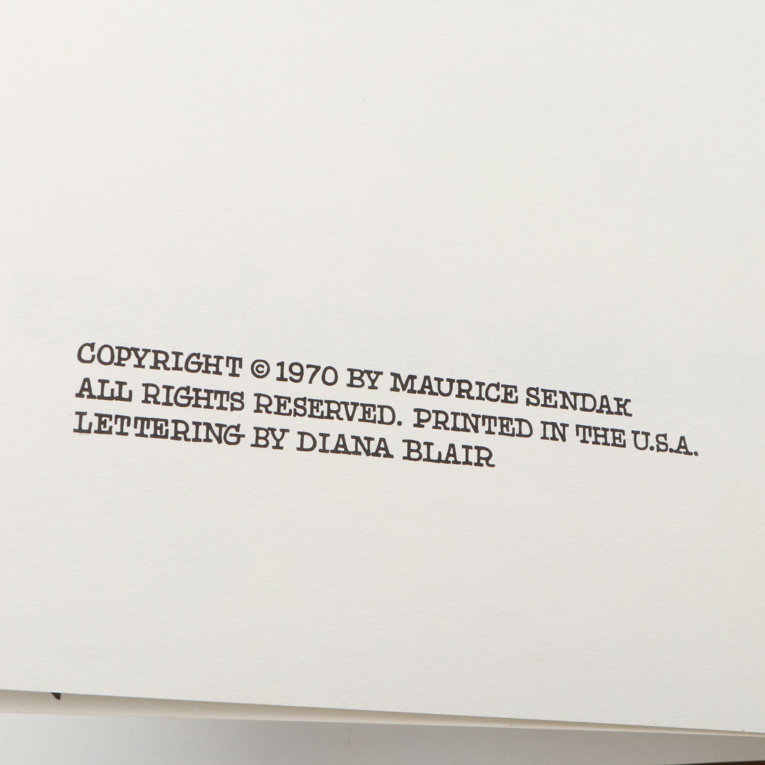 Illustrated "In the Night Kitchen" by Maurice Sendak, 1970