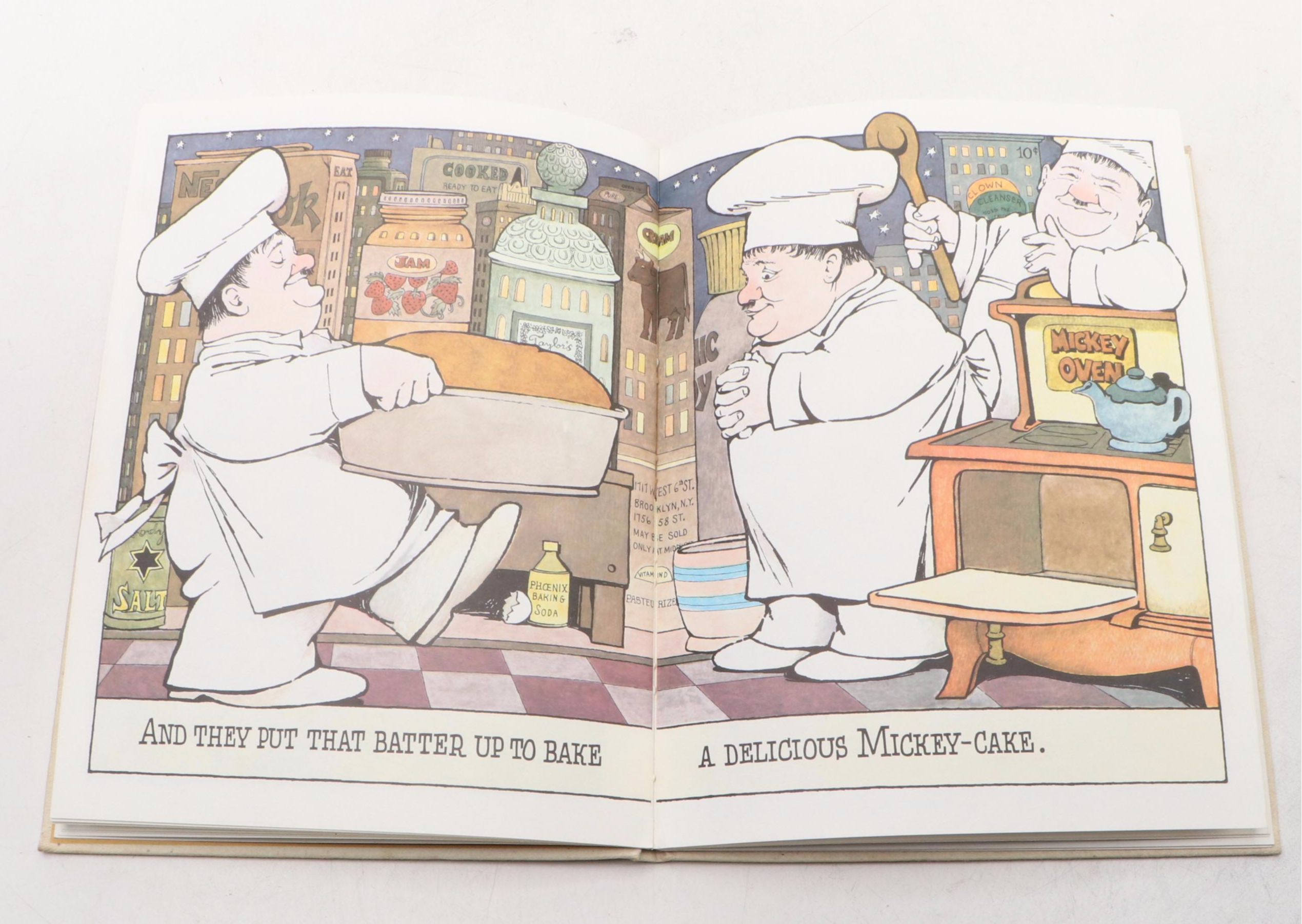 Illustrated "In the Night Kitchen" by Maurice Sendak, 1970