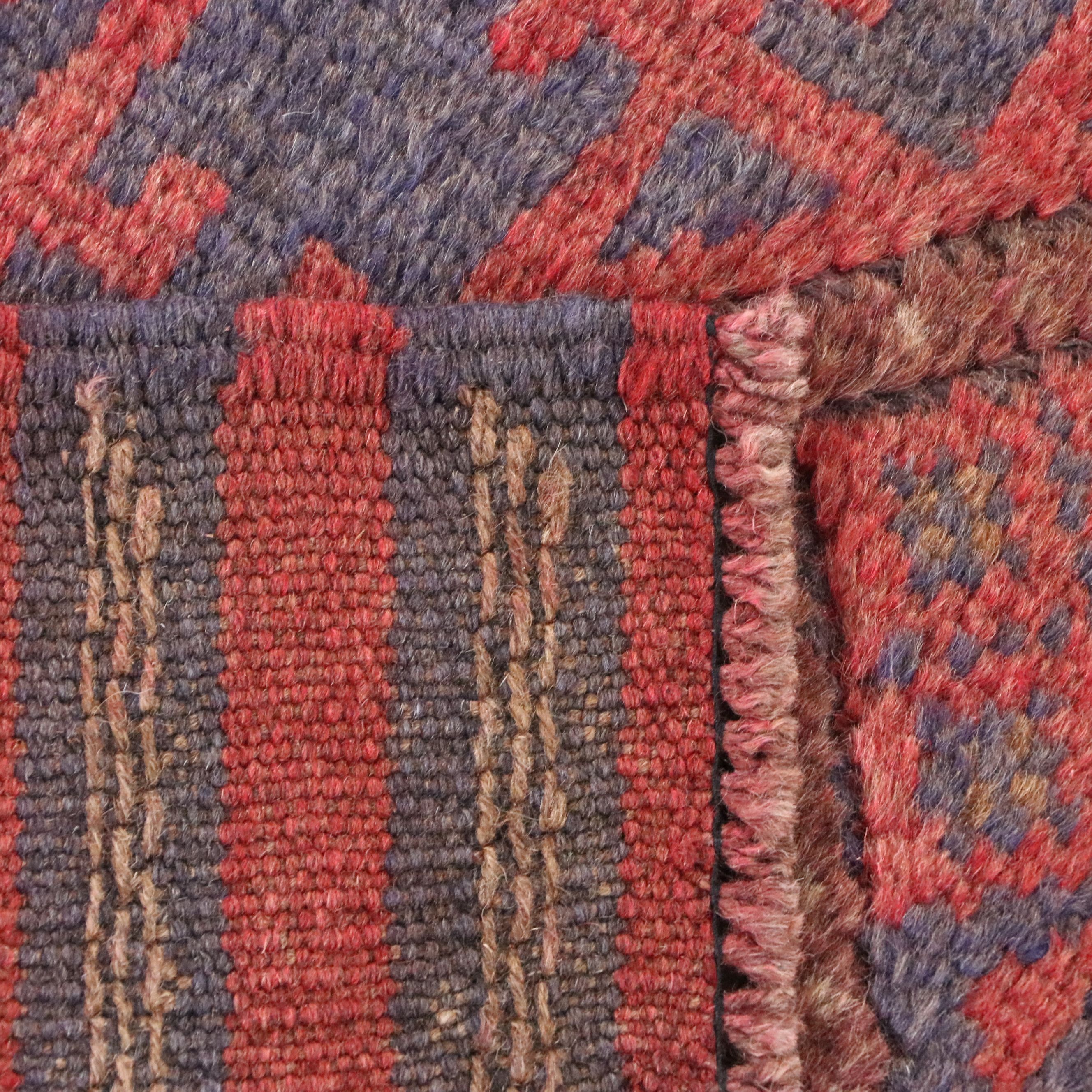 2' x 7'11 Handwoven Afghan Mashwani Carpet Runner