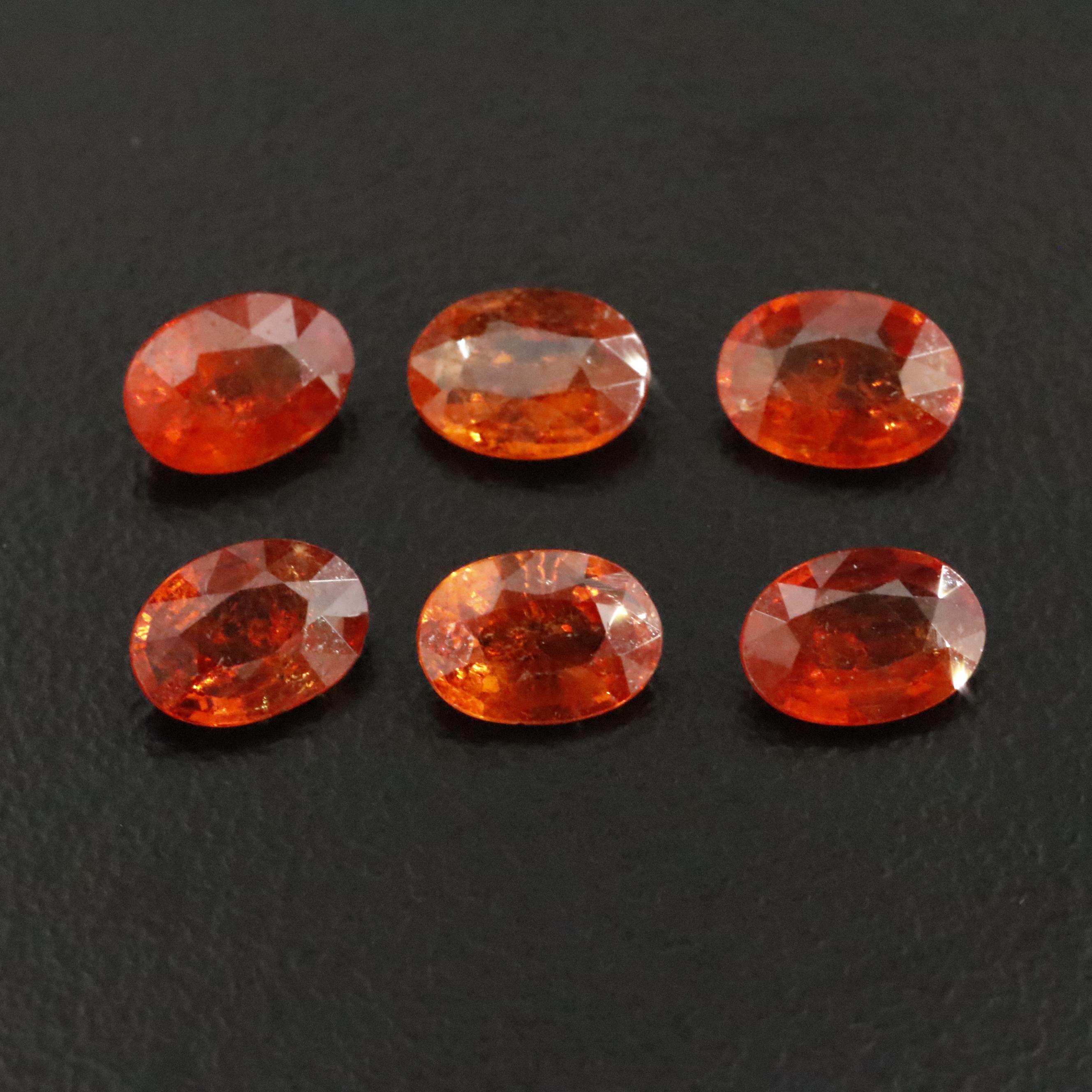 Loose 5.39 CTW Spessartine Lot