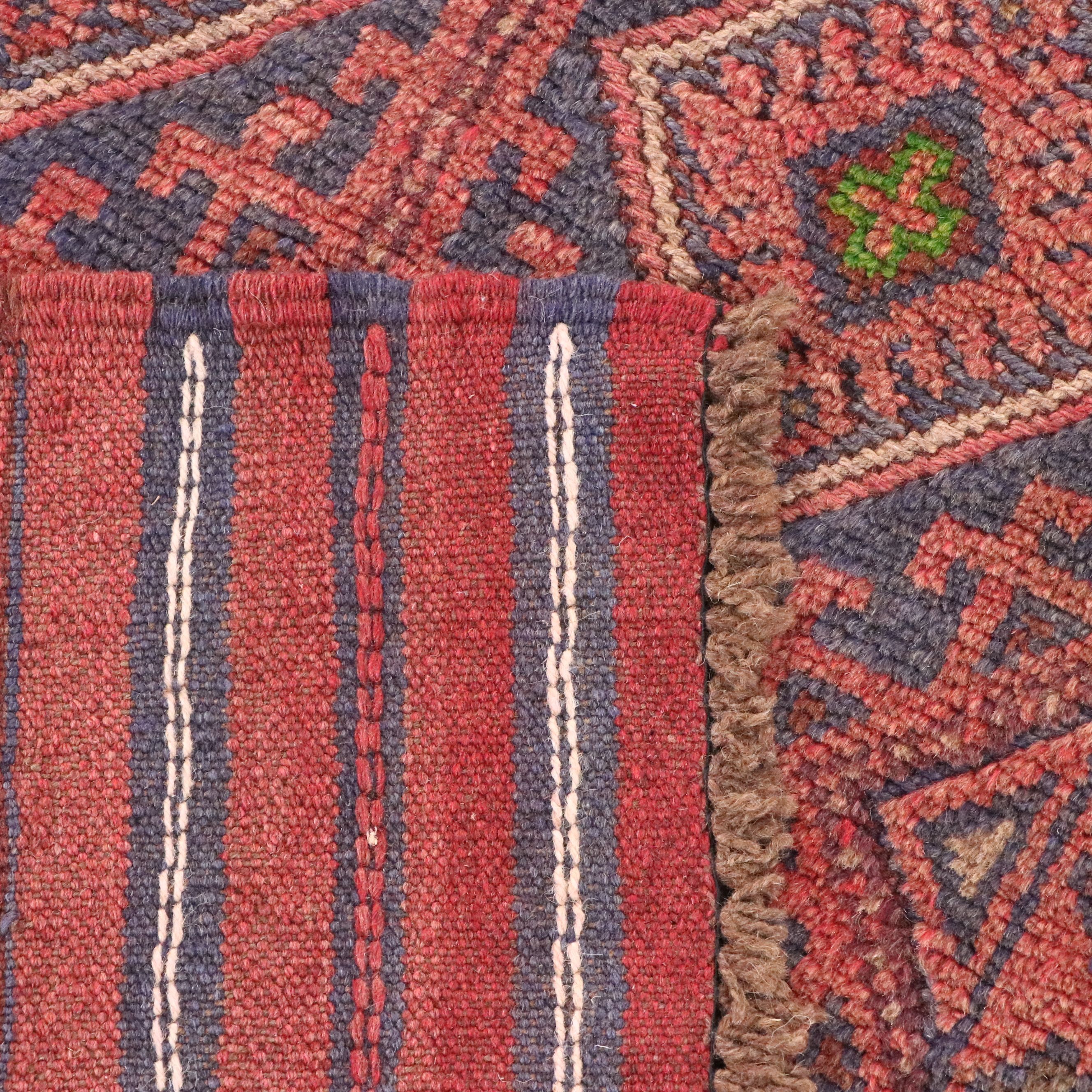 2'1 x 8'8 Handwoven Afghan Mashwani Carpet Runner