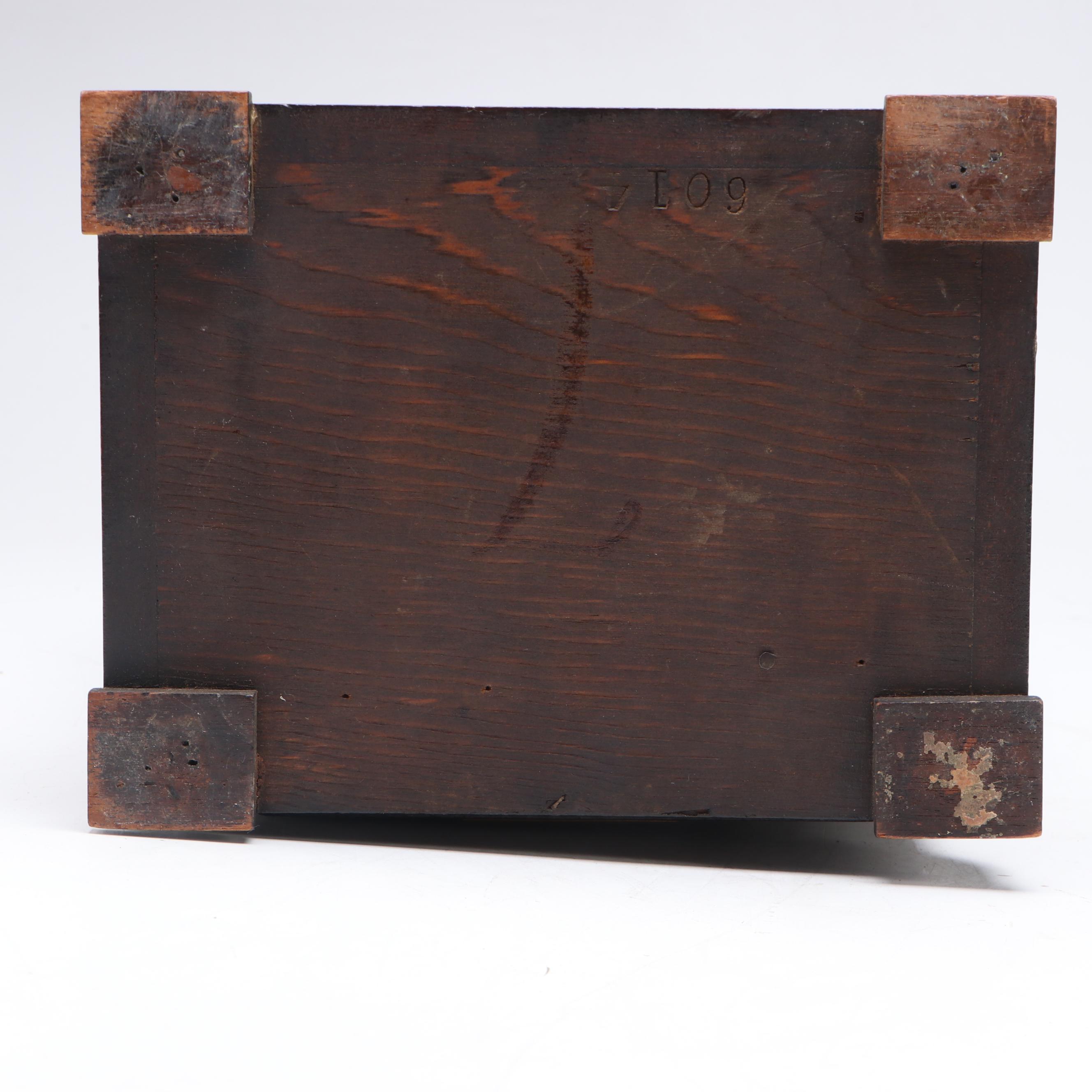 Herschede Hall Wooden Mantel Clock